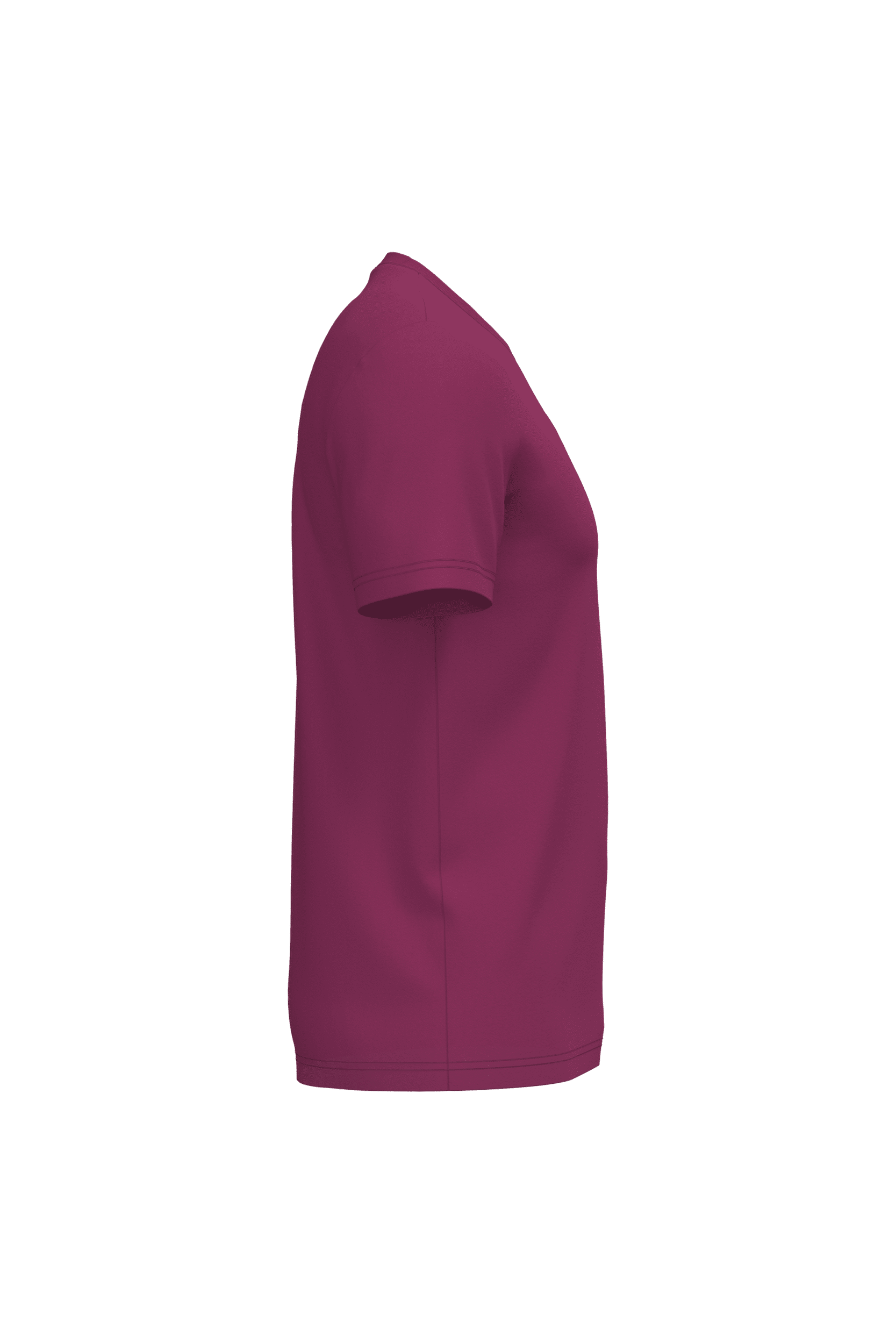 Native Spirit NS300 Bio-T-Shirt Cherry Purple – Seitenansicht