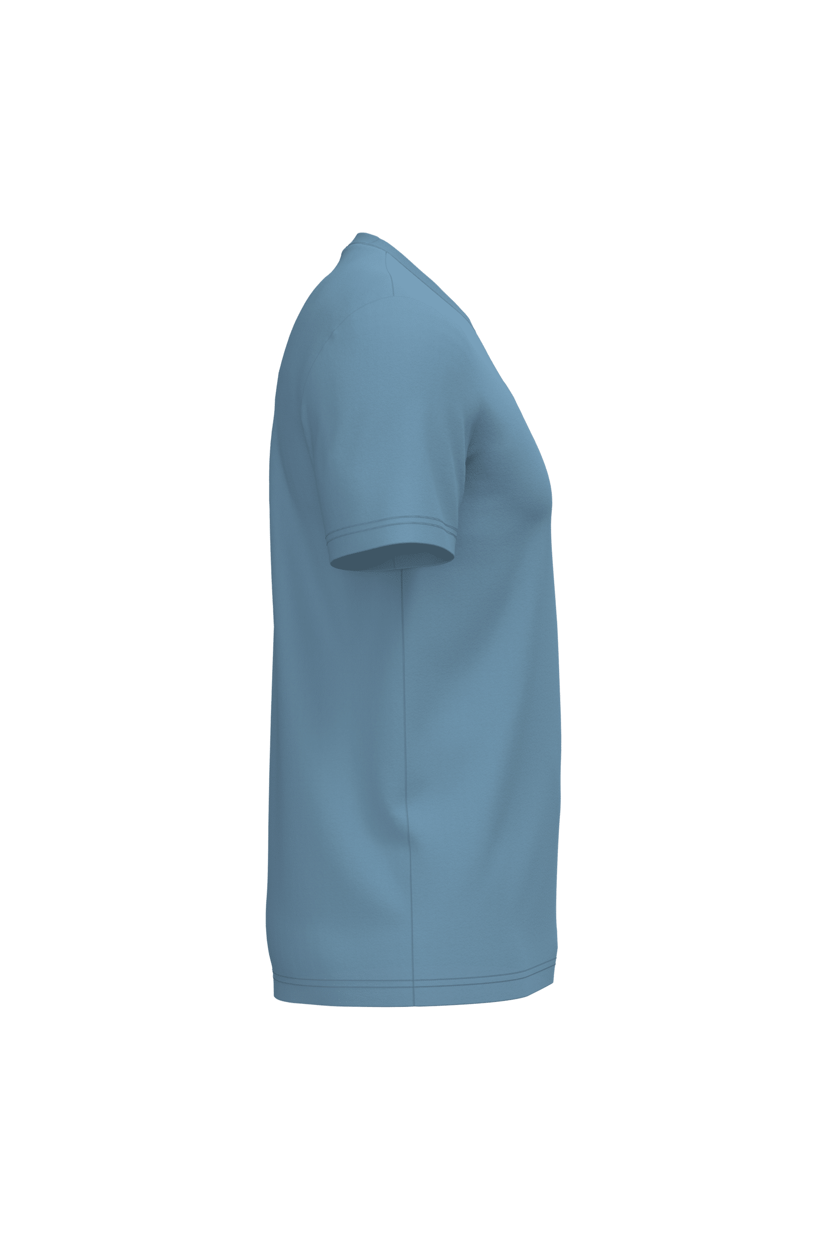 Native Spirit NS300 Bio-T-Shirt Cool Blue – Seitenansicht