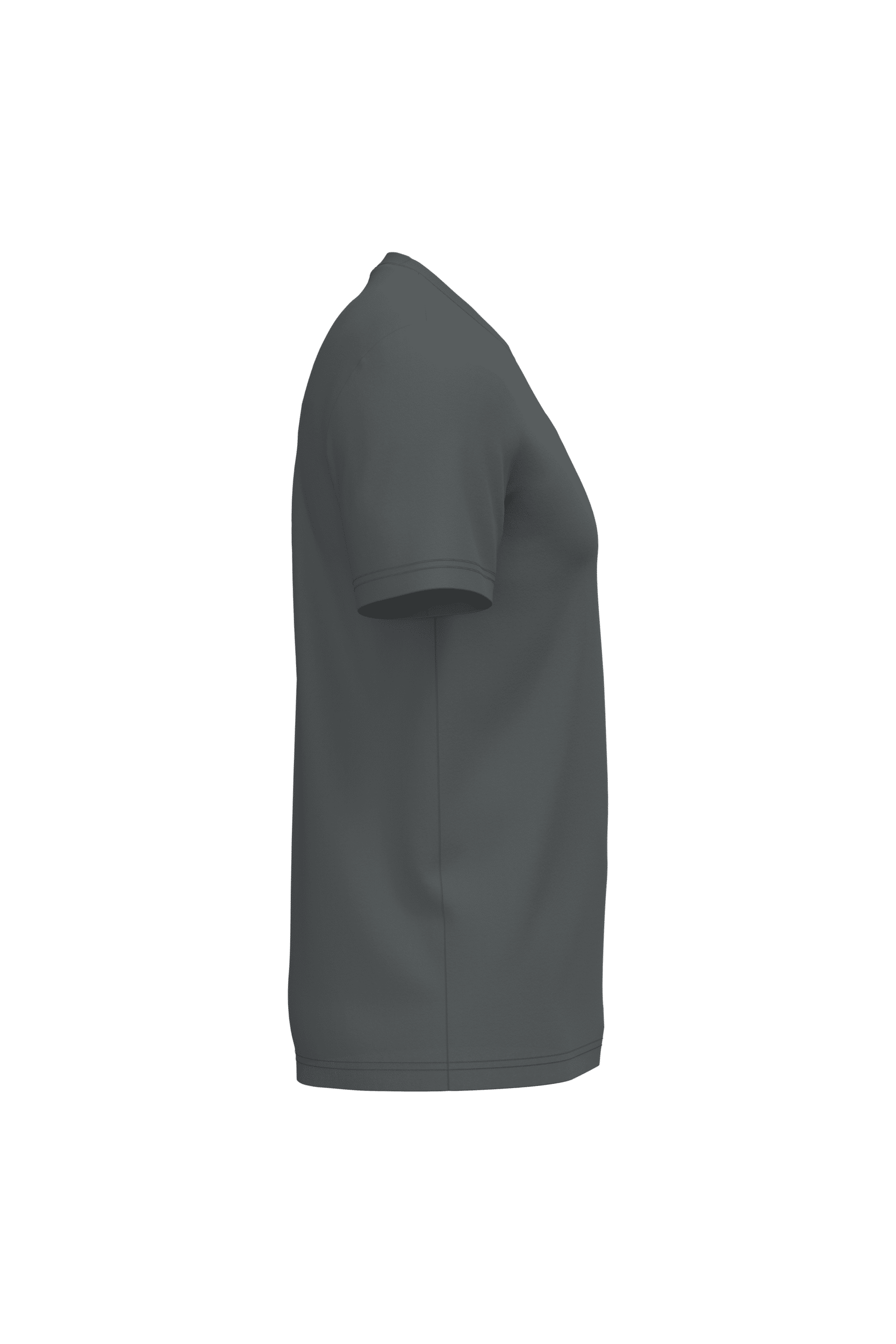 Native Spirit NS300 Bio-T-Shirt Iron Grey – Seitenansicht