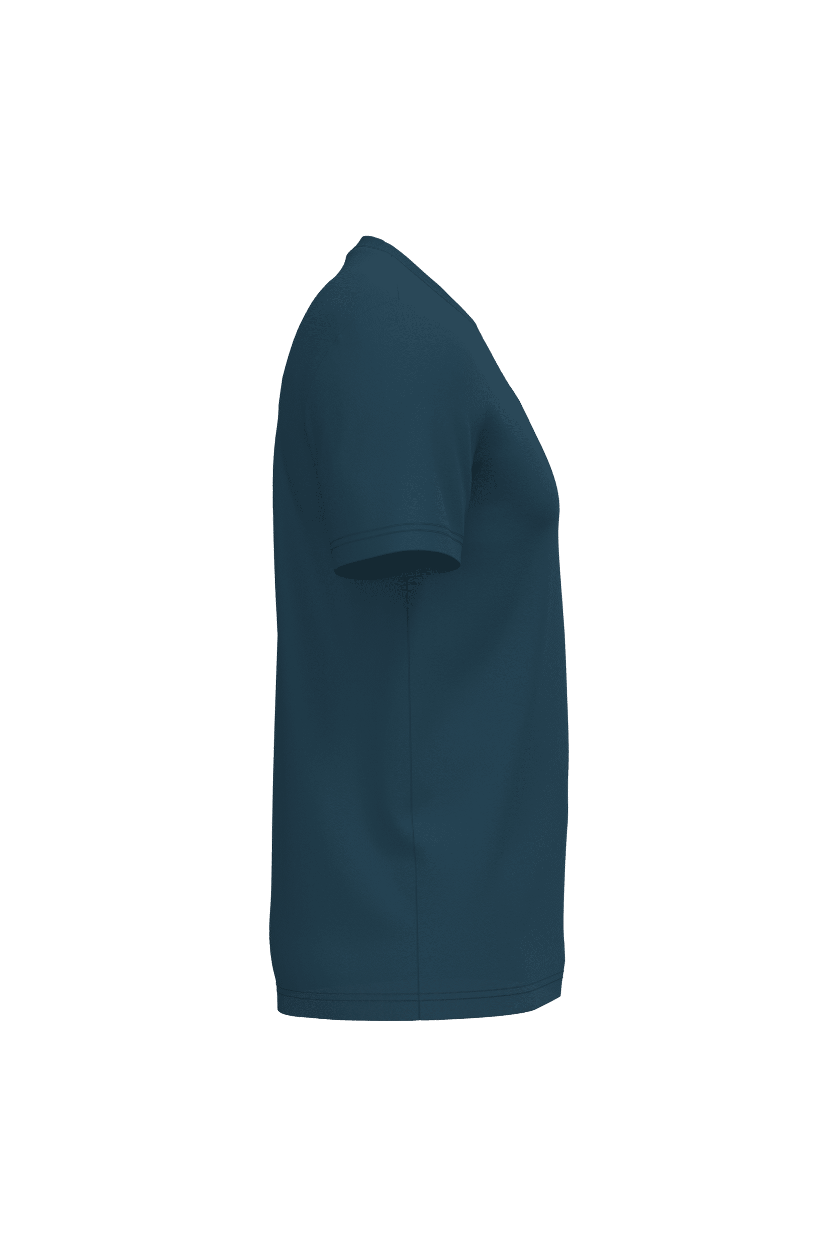 Native Spirit NS300 Bio-T-Shirt Peacock Blue – Seitenansicht