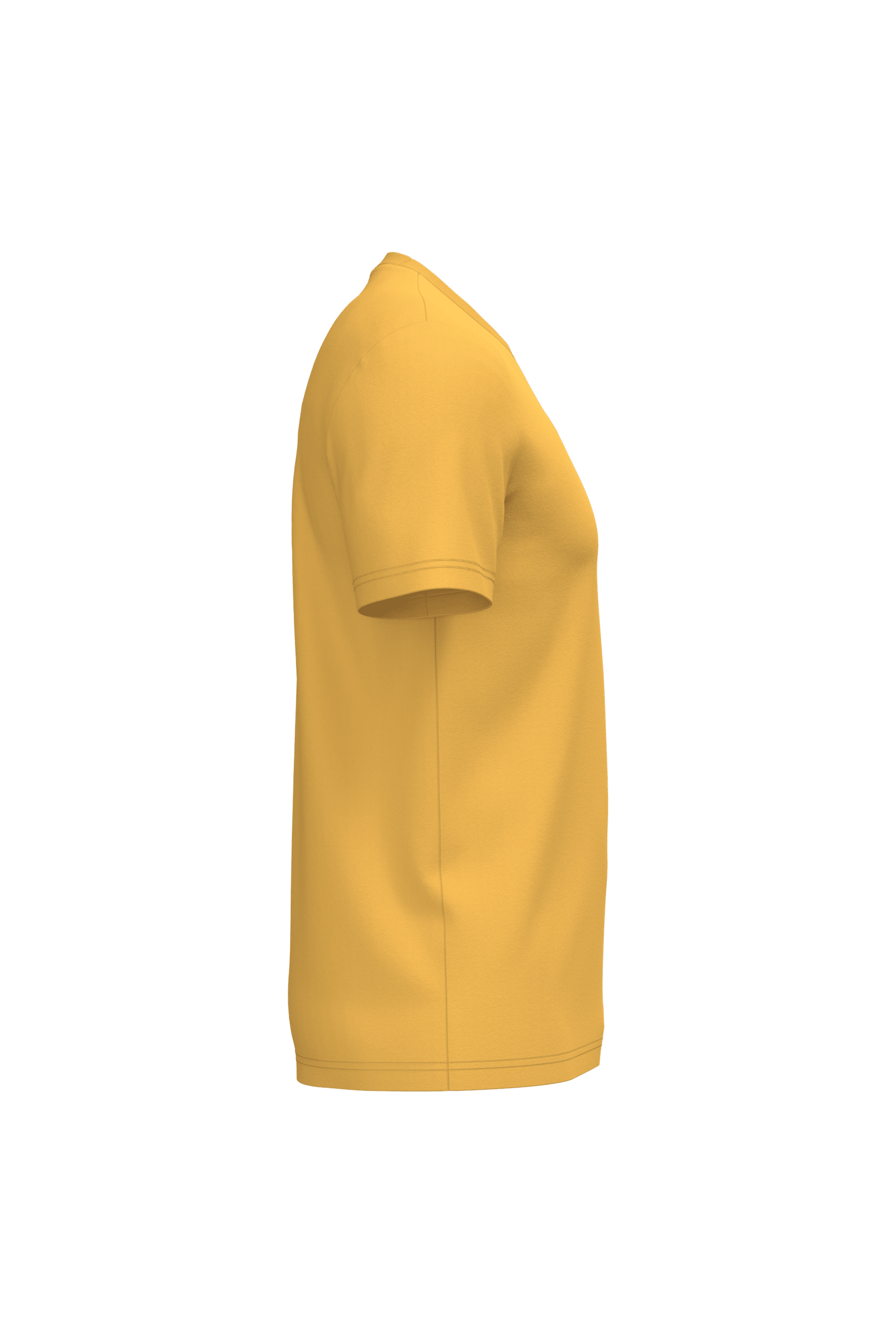 Native Spirit NS300 Bio-T-Shirt Sun Yellow – Seitenansicht