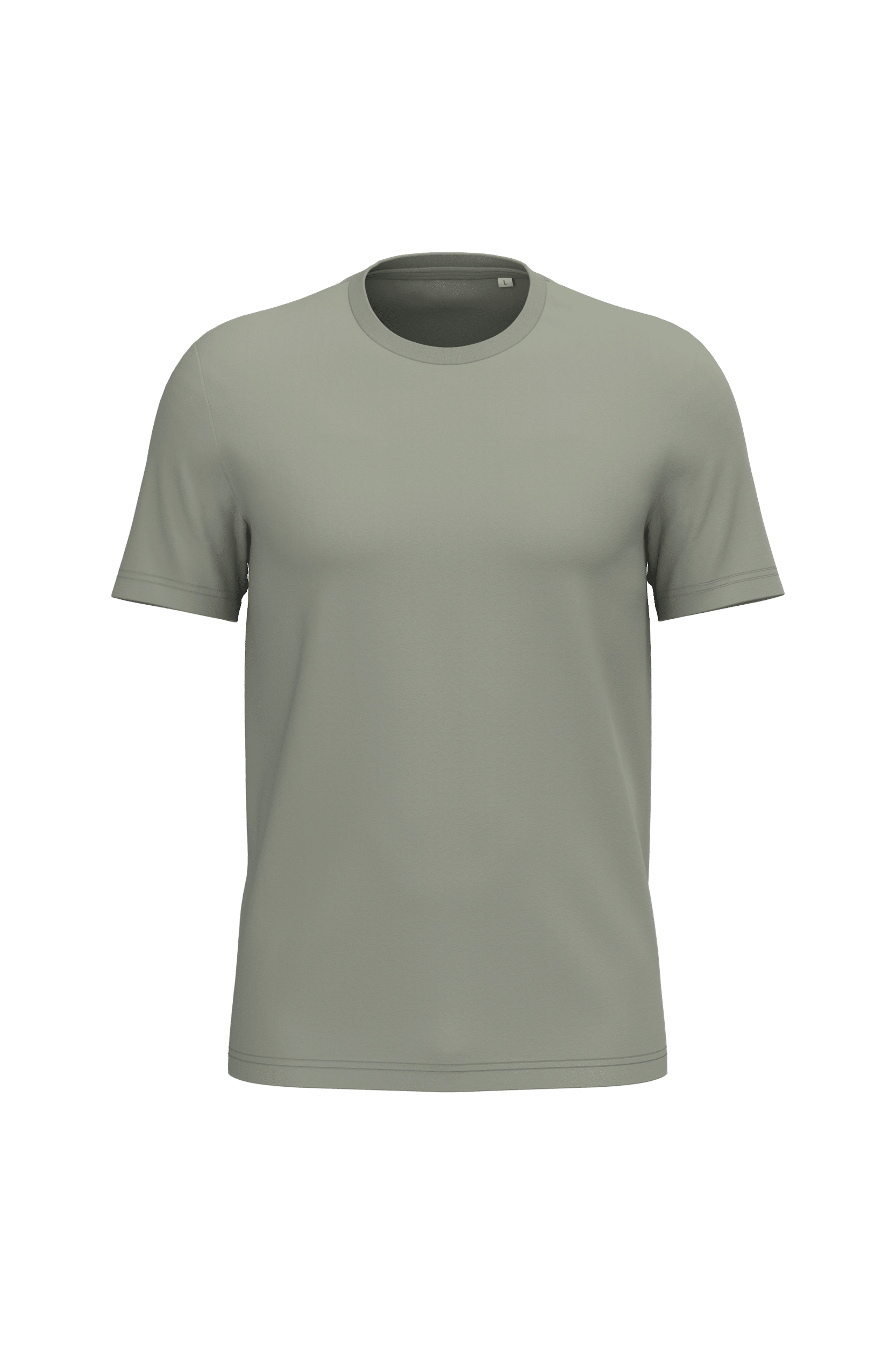 Native Spirit NS300 Bio-T-Shirt Almond Green – Vorderseite
