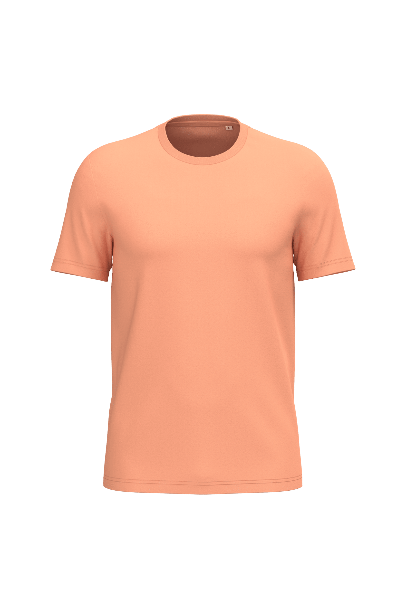 Native Spirit NS300 Bio-T-Shirt Apricot – Vorderseite