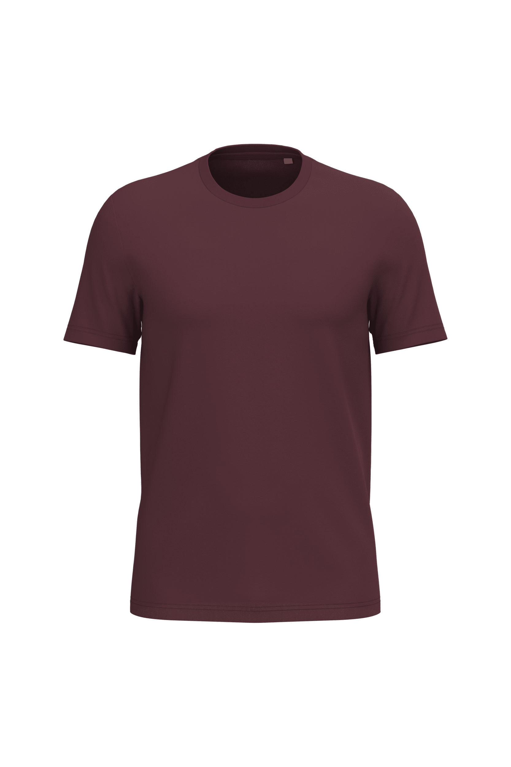 Native Spirit NS300 Bio-T-Shirt Dark Cherry – Vorderseite