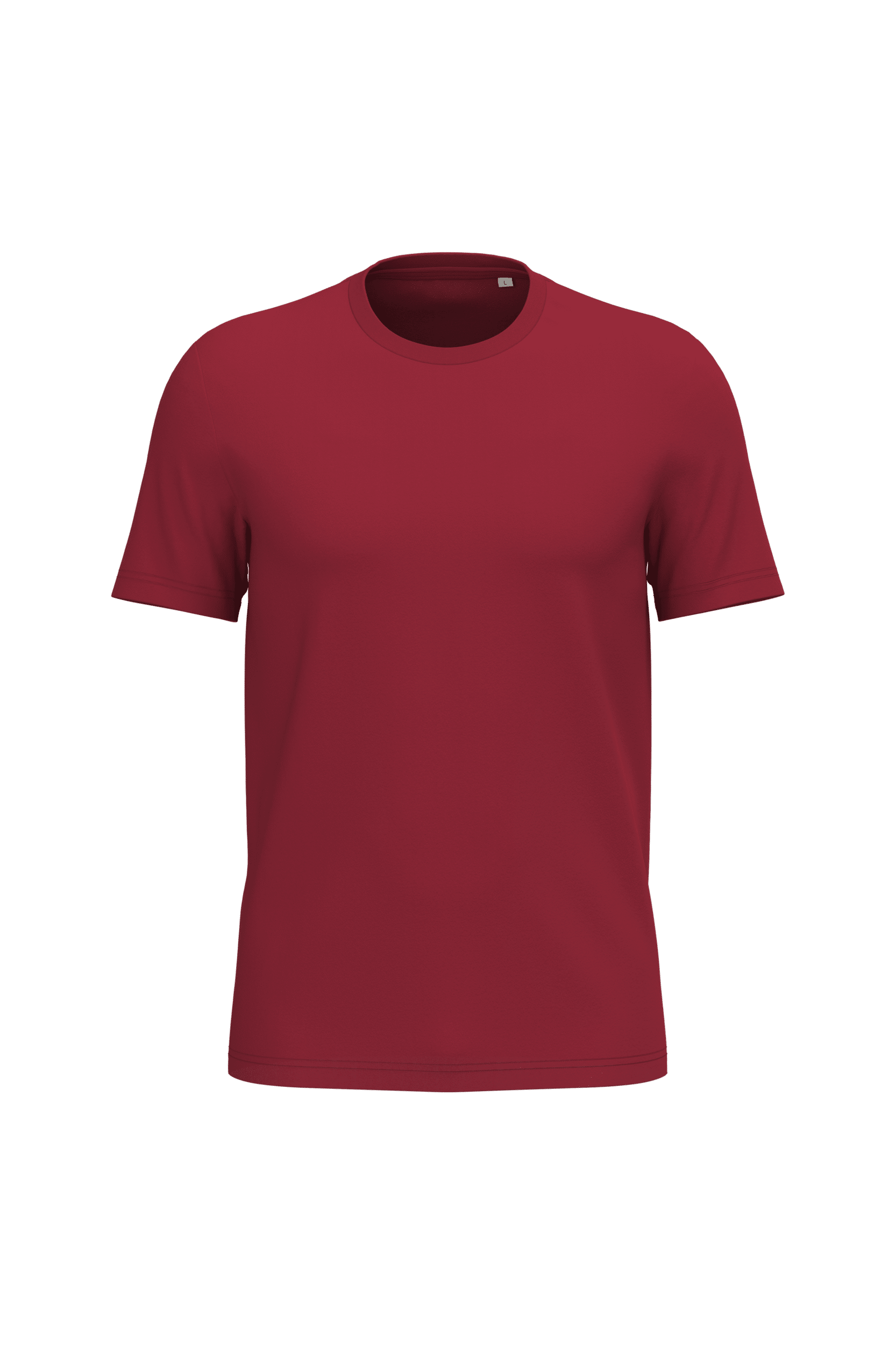 Native Spirit NS300 Bio-T-Shirt Hibiscus Red – Vorderseite