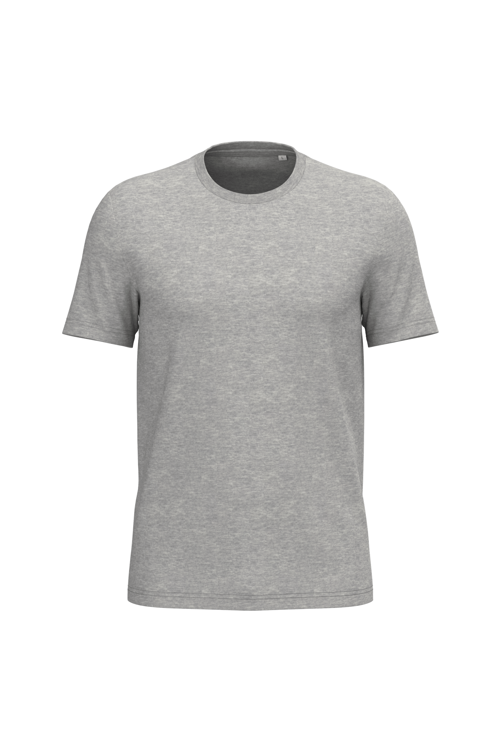 Native Spirit NS300 Bio-T-Shirt Moon Grey Heather – Vorderseite