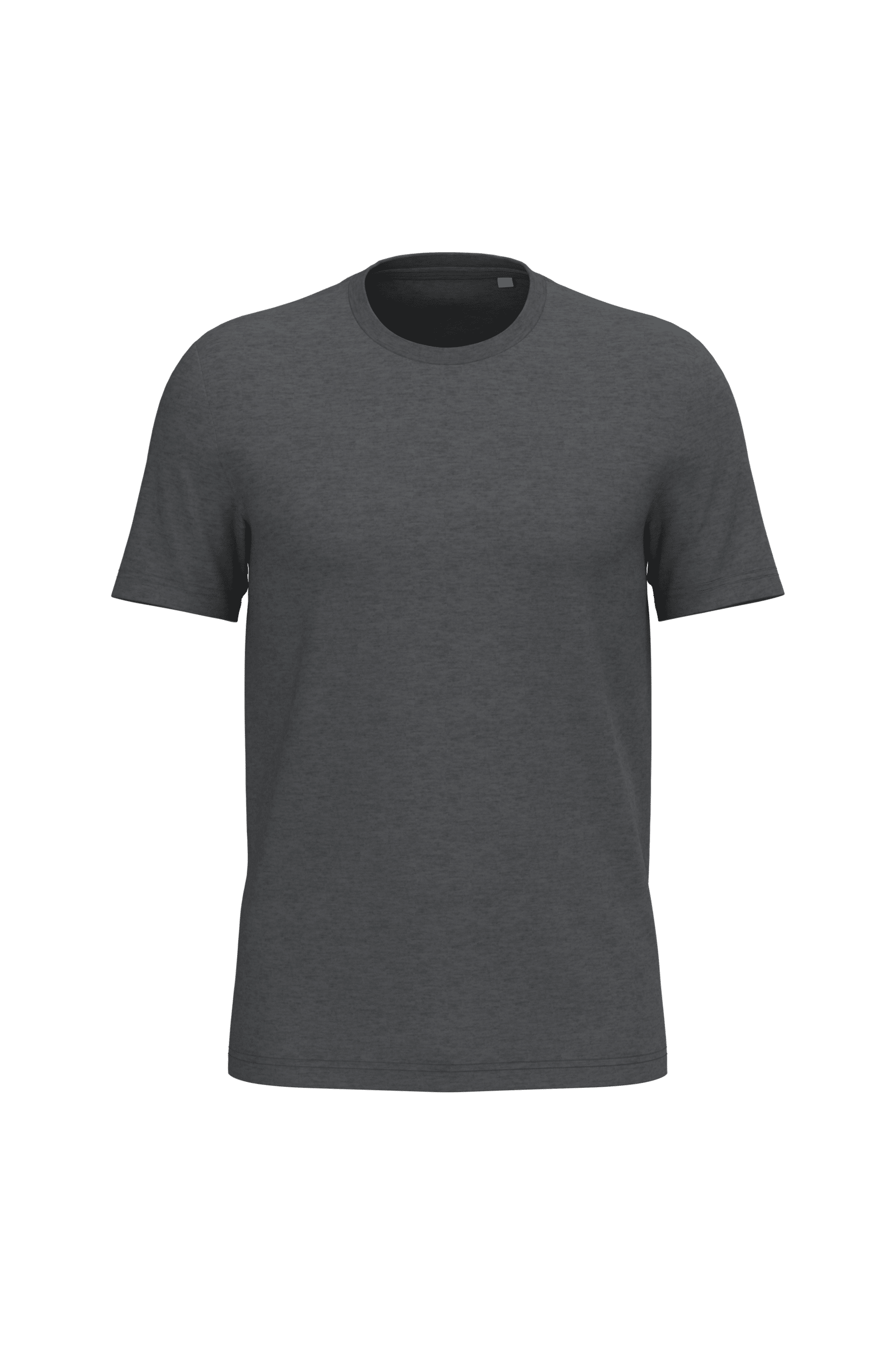 Native Spirit NS300 Bio-T-Shirt Volcano Grey Heather – Vorderseite