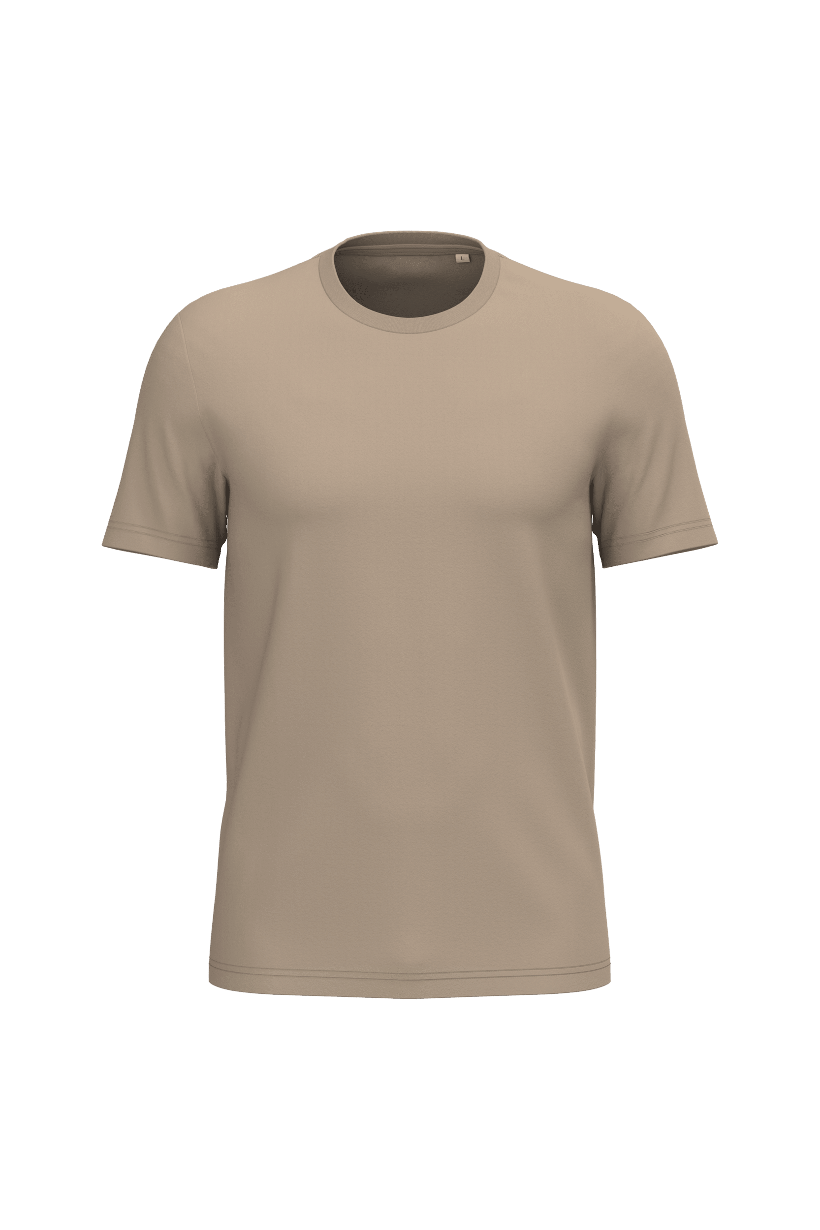 Native Spirit NS300 Bio-T-Shirt Wet Sand – Vorderseite