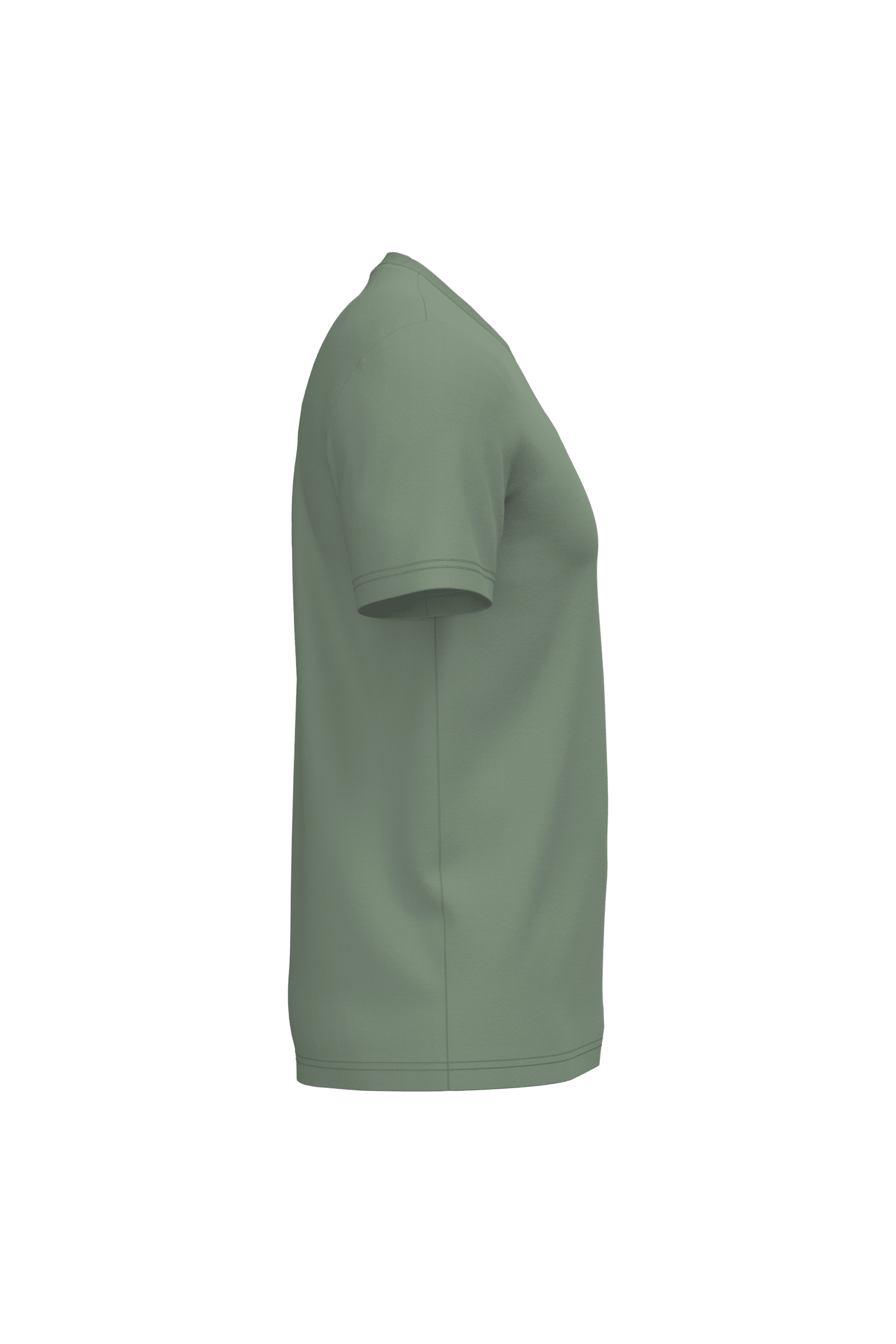 Native Spirit NS305 Bio-T-Shirt Moss Green – Seitenansicht