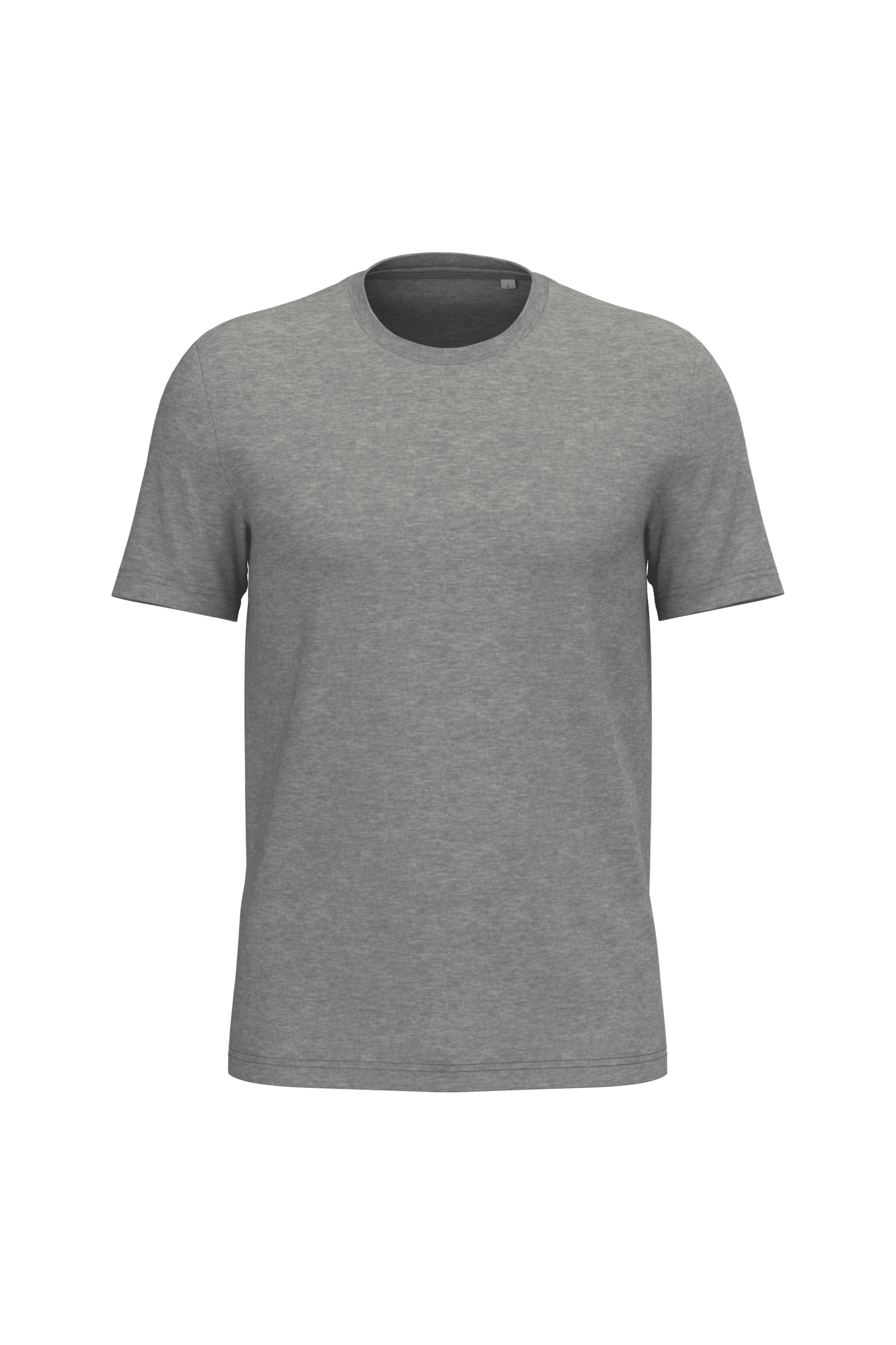 Native Spirit NS305 Bio-T-Shirt Moon Grey Heather – Vorderseite