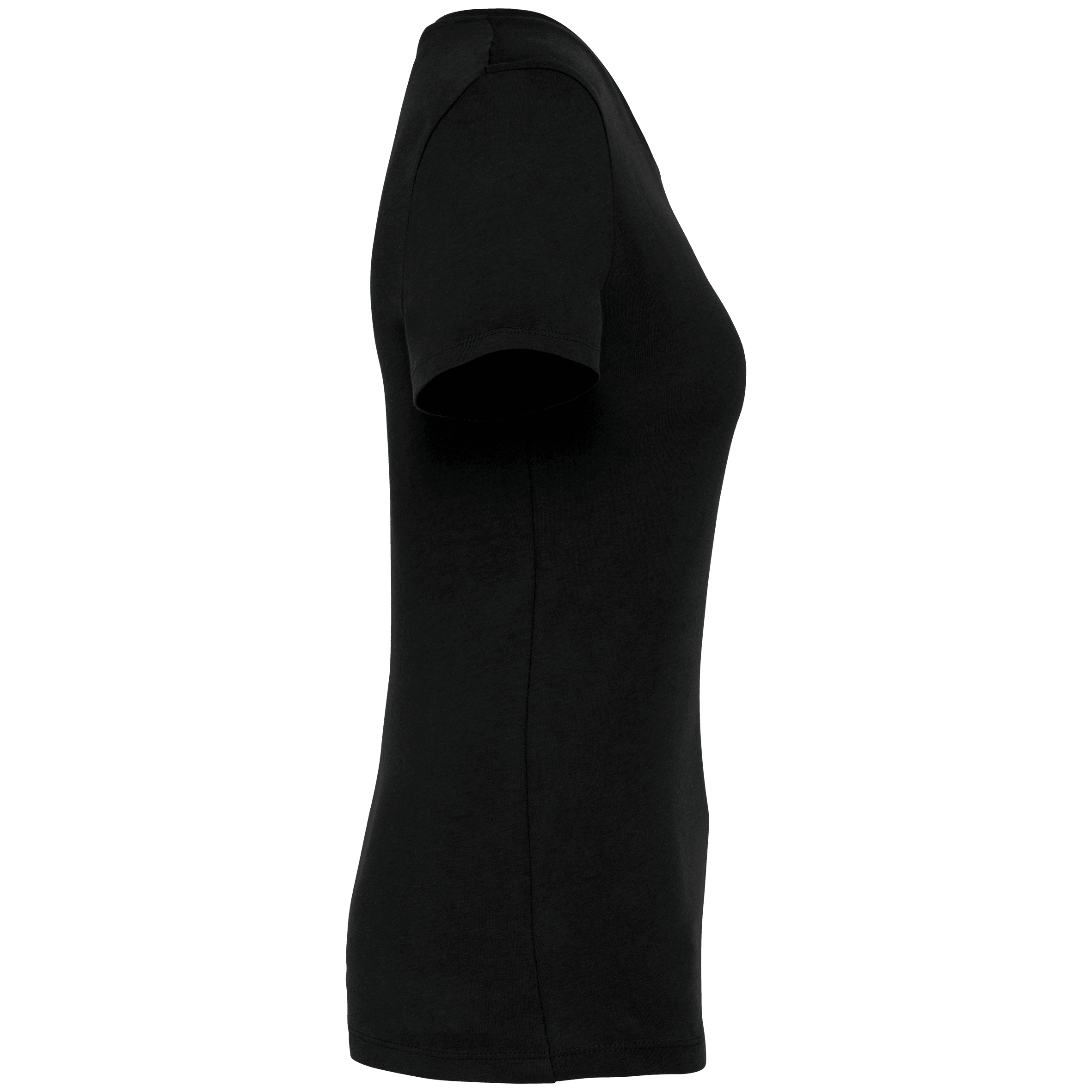 Native Spirit NS324 Bio-T-Shirt Black – Seitenansicht