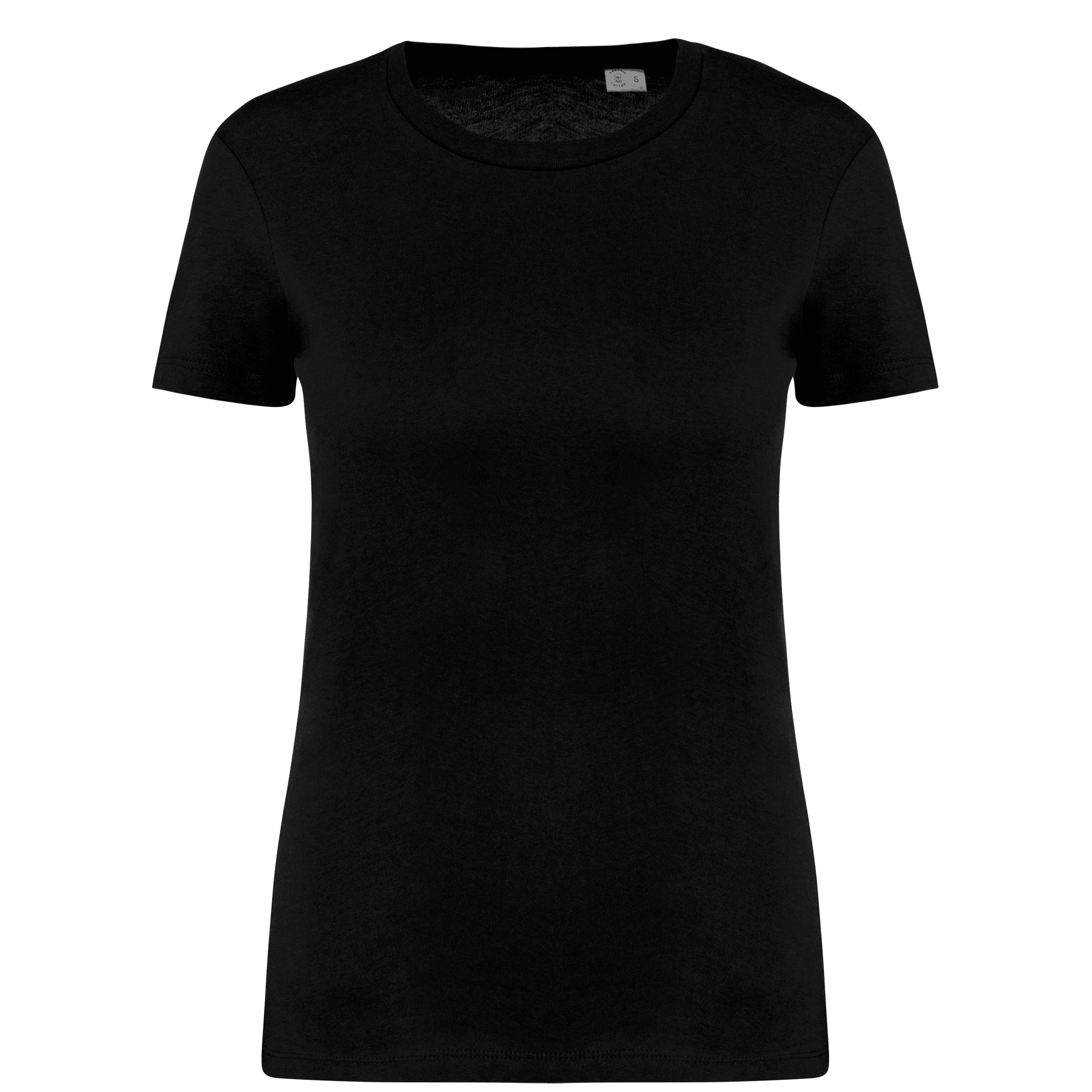Native Spirit NS324 Bio-T-Shirt Black – Vorderseite