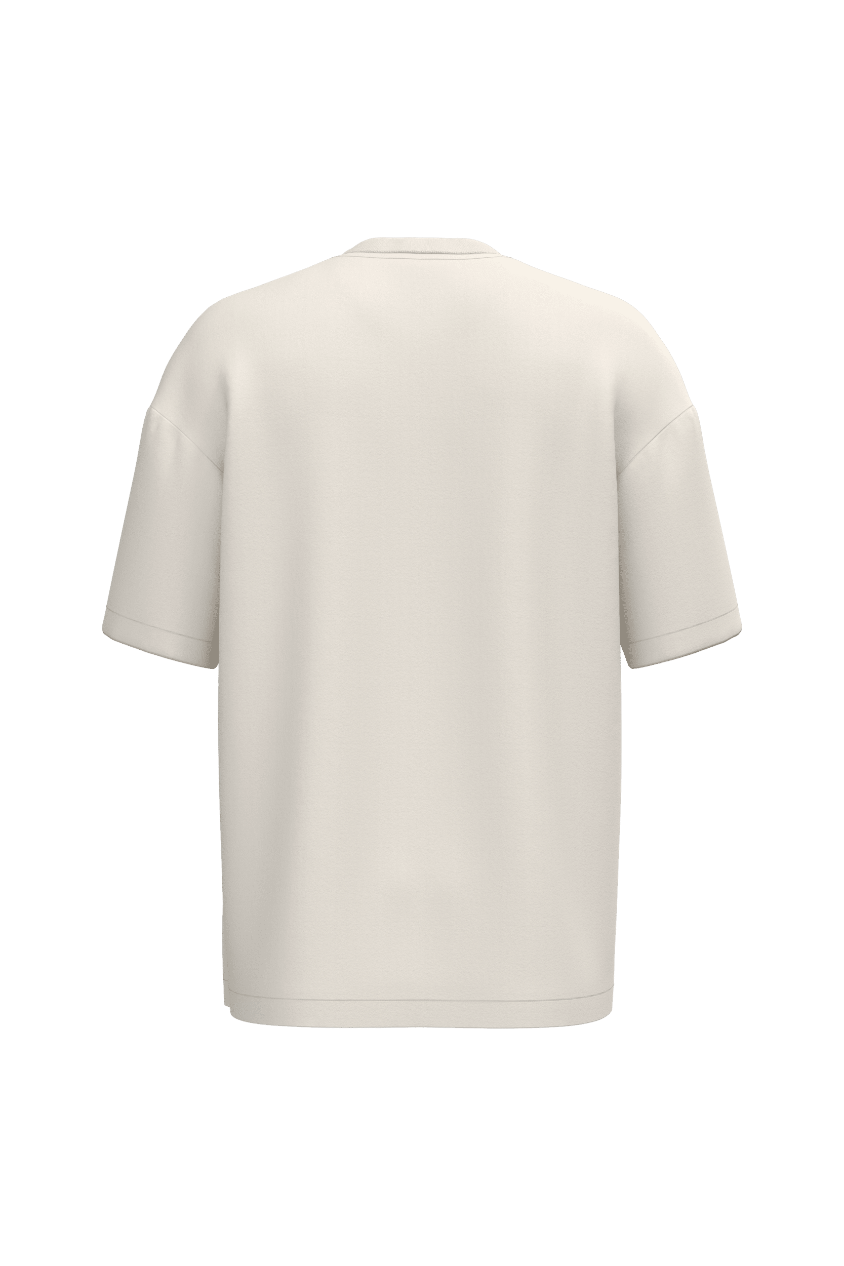 Native Spirit NS332 Bio-T-Shirt Ivory – Rückseite
