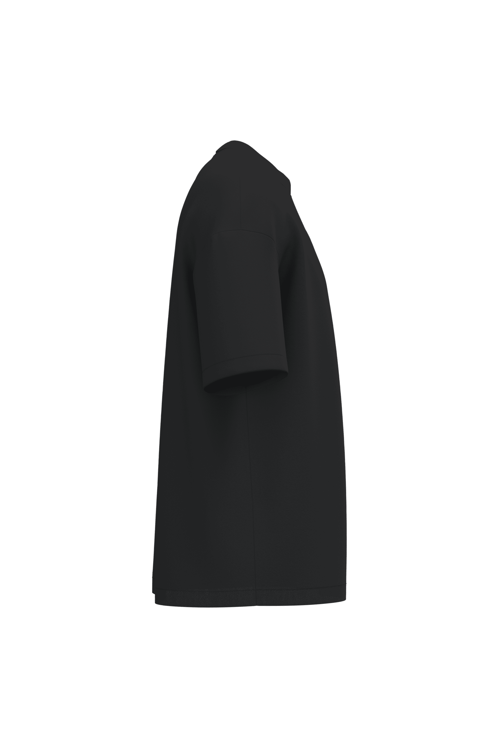 Native Spirit NS332 Bio-T-Shirt Black – Seitenansicht
