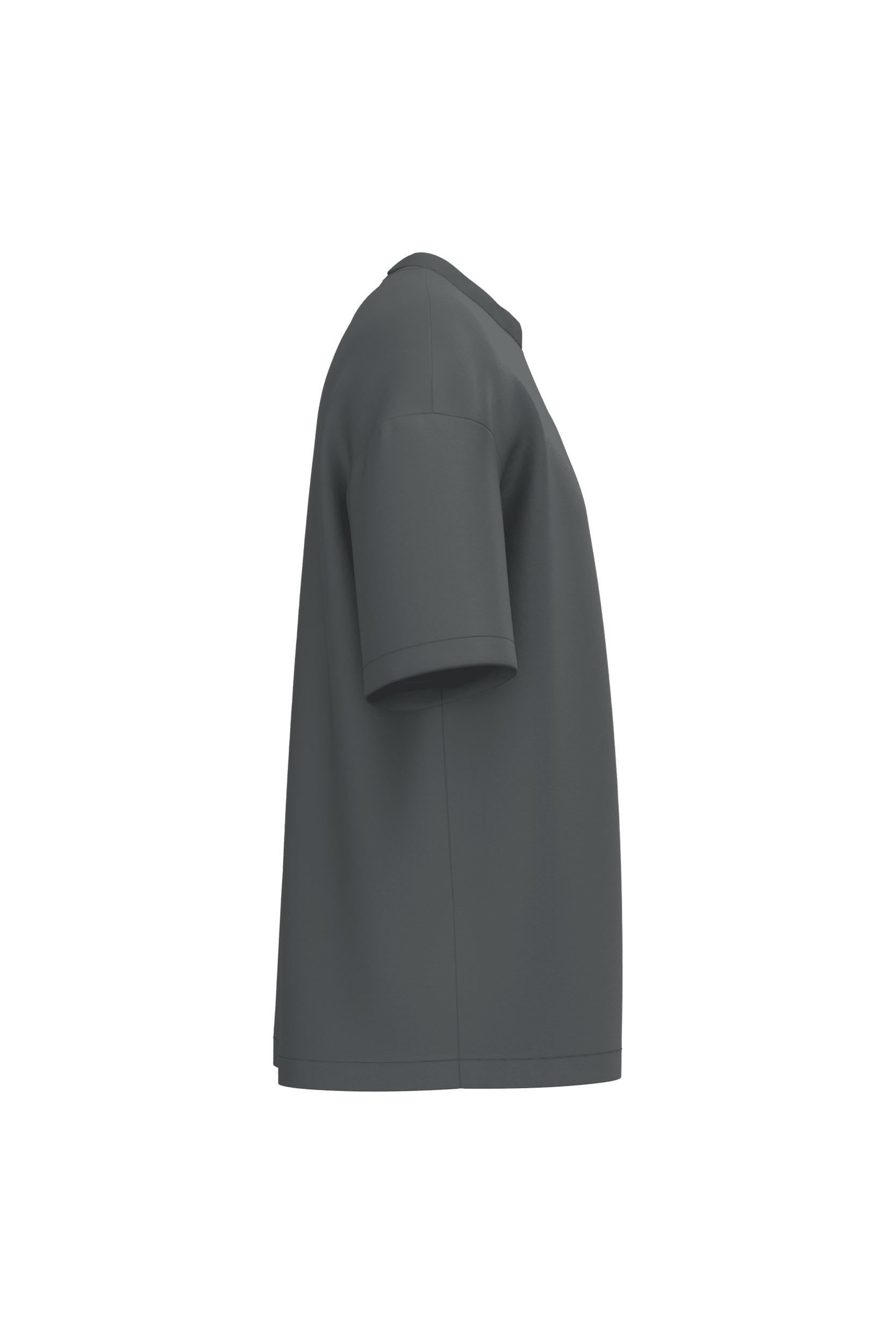 Native Spirit NS332 Bio-T-Shirt Iron Grey – Seitenansicht