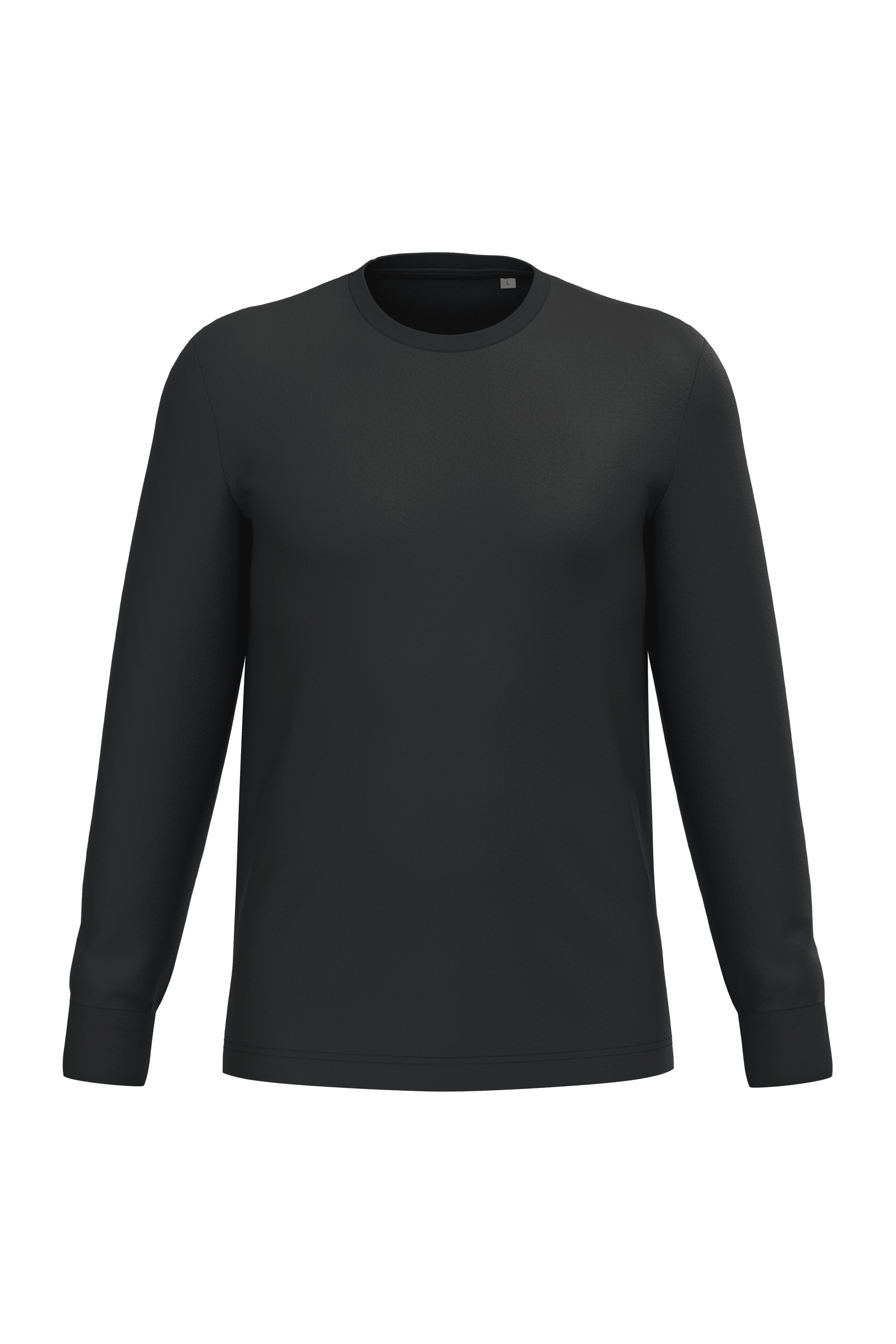 Native Spirit NS333 Bio-T-Shirt Black – Vorderseite
