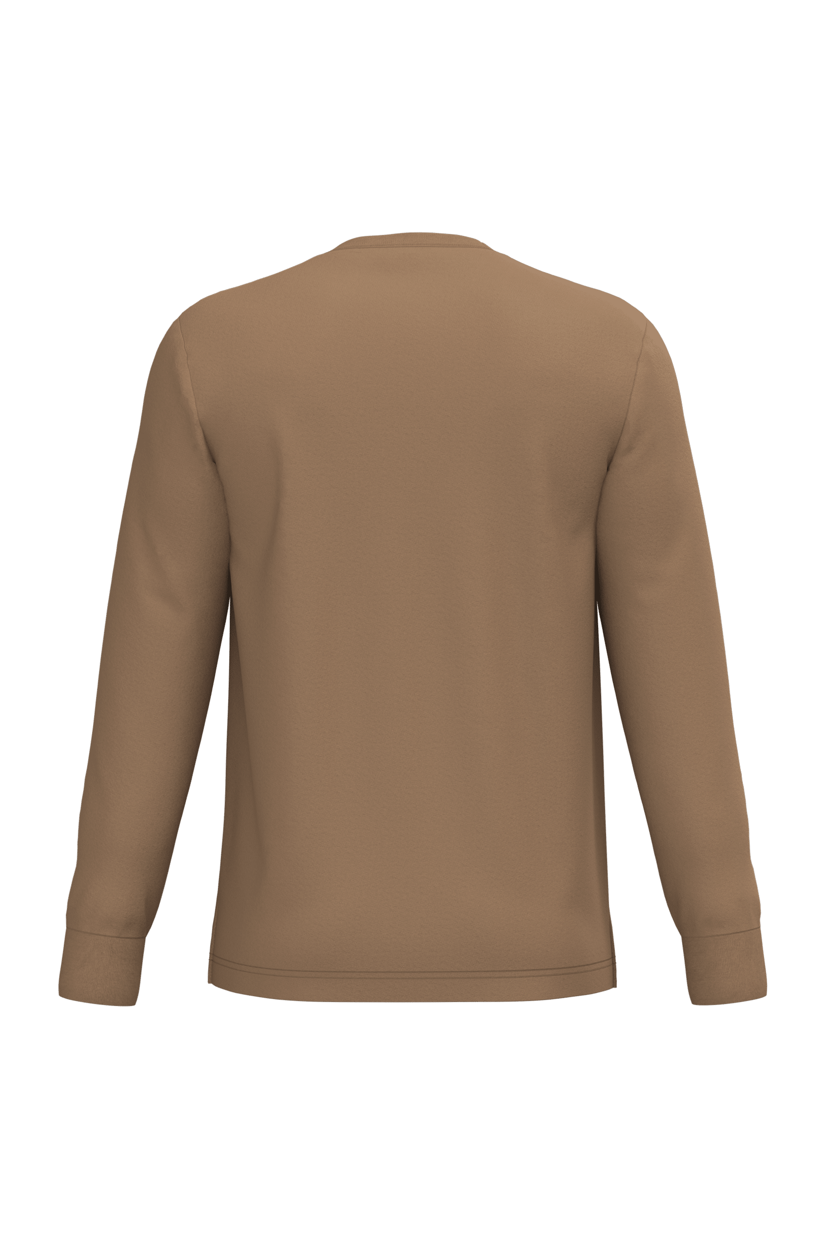 Native Spirit NS333 Bio-T-Shirt Dark camel – Rückseite