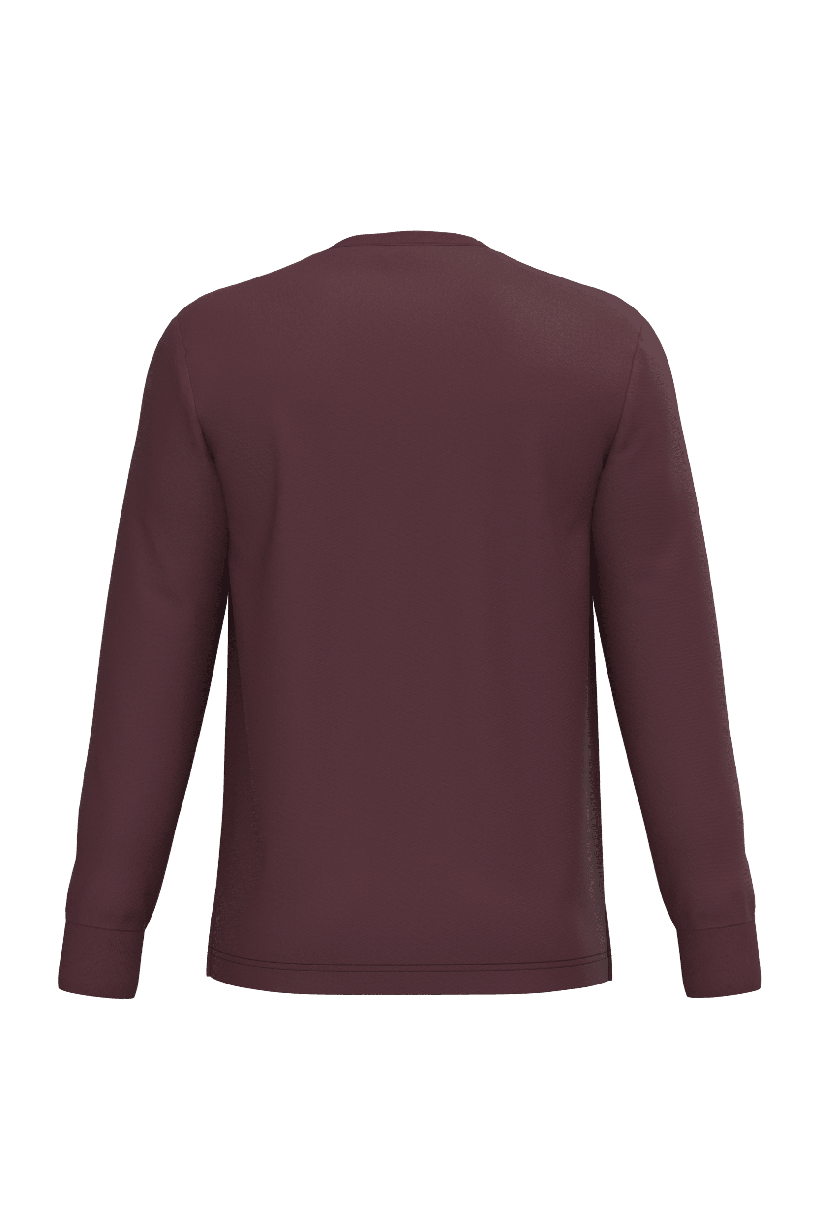 Native Spirit NS333 Bio-T-Shirt Dark Cherry – Rückseite