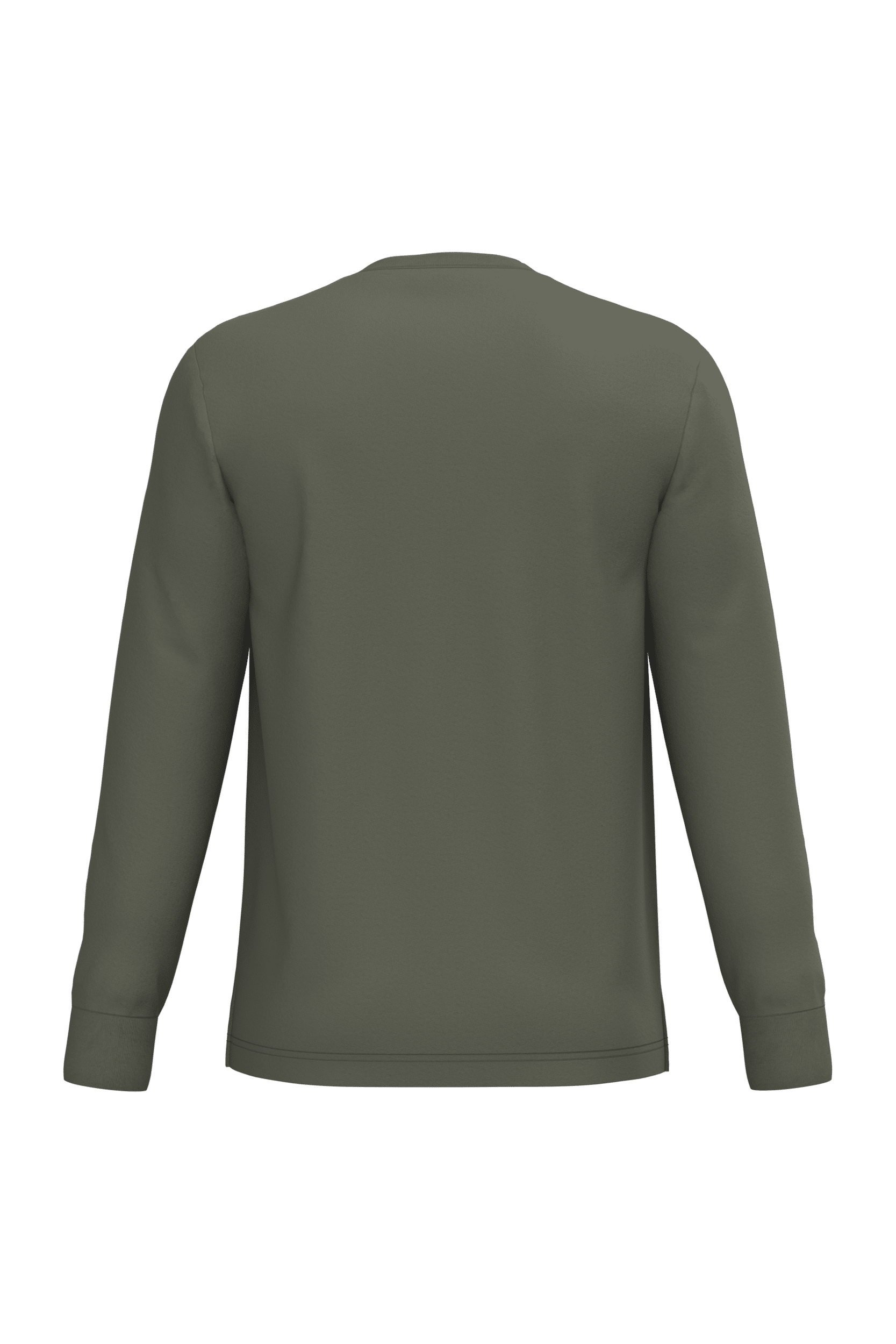 Native Spirit NS333 Bio-T-Shirt Organic Khaki – Rückseite