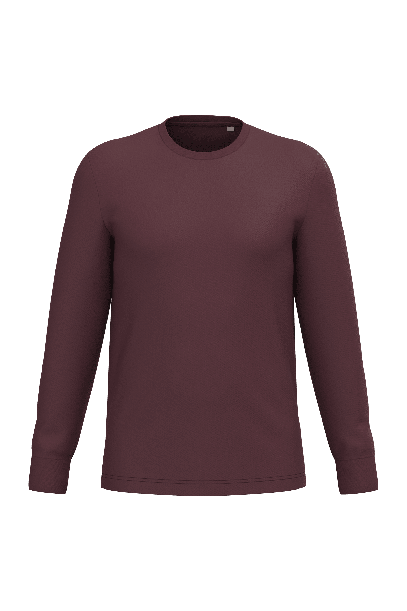 Native Spirit NS333 Bio-T-Shirt Dark Cherry – Vorderseite