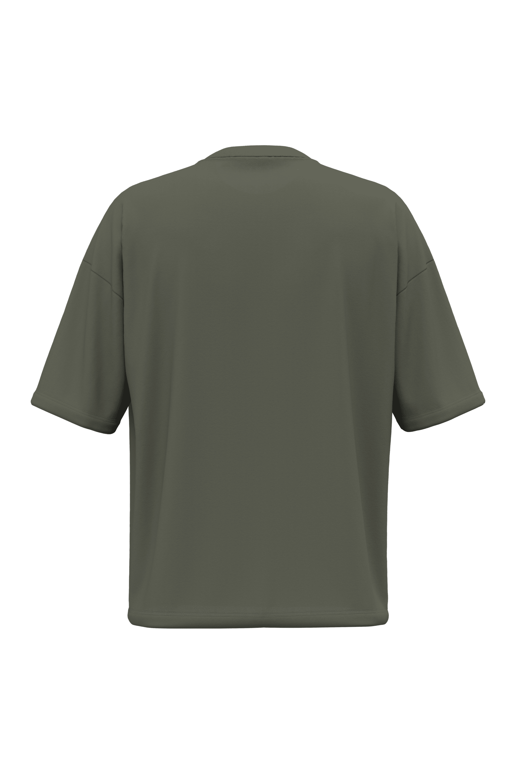 Native Spirit NS351 T-Shirt Organic Khaki – Rückseite