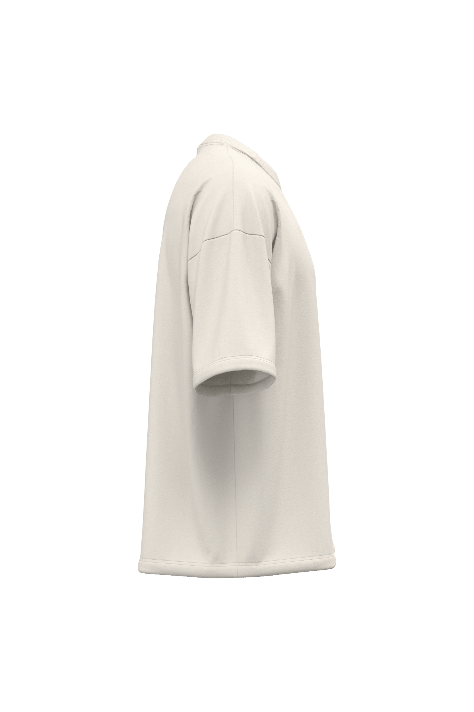 Native Spirit NS351 T-Shirt Ivory – Seitenansicht