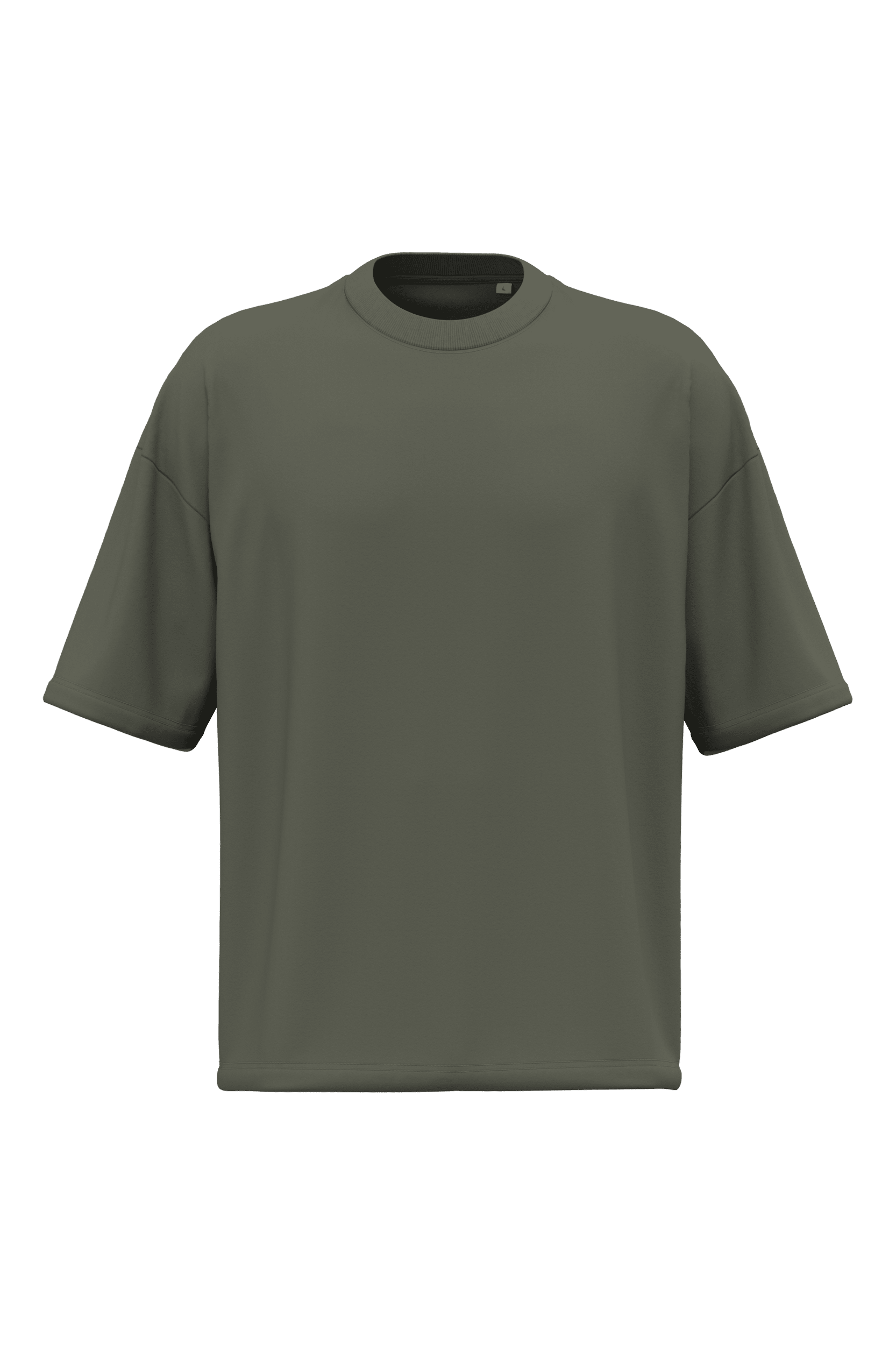 Native Spirit NS351 T-Shirt Organic Khaki – Vorderseite