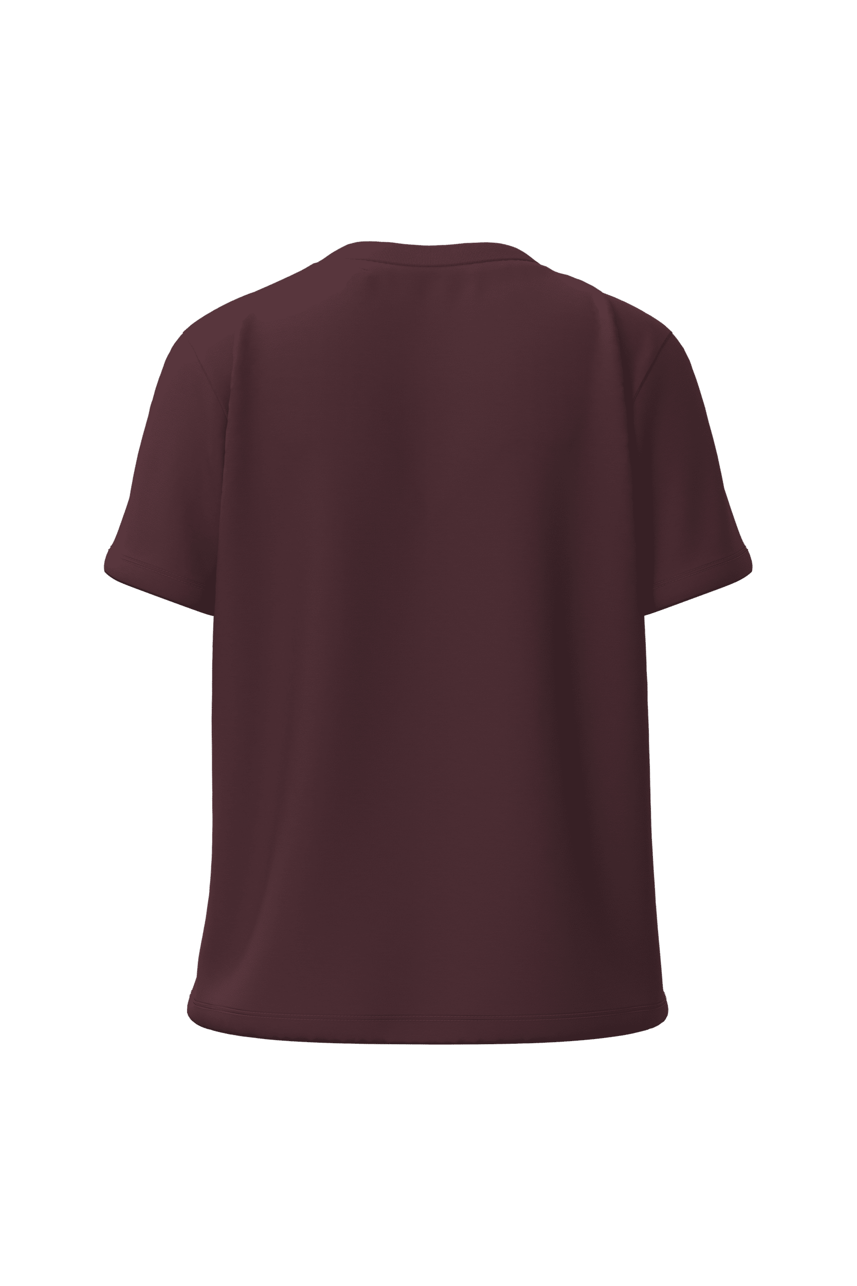 Native Spirit NS365 T-Shirt Dark Cherry – Rückseite