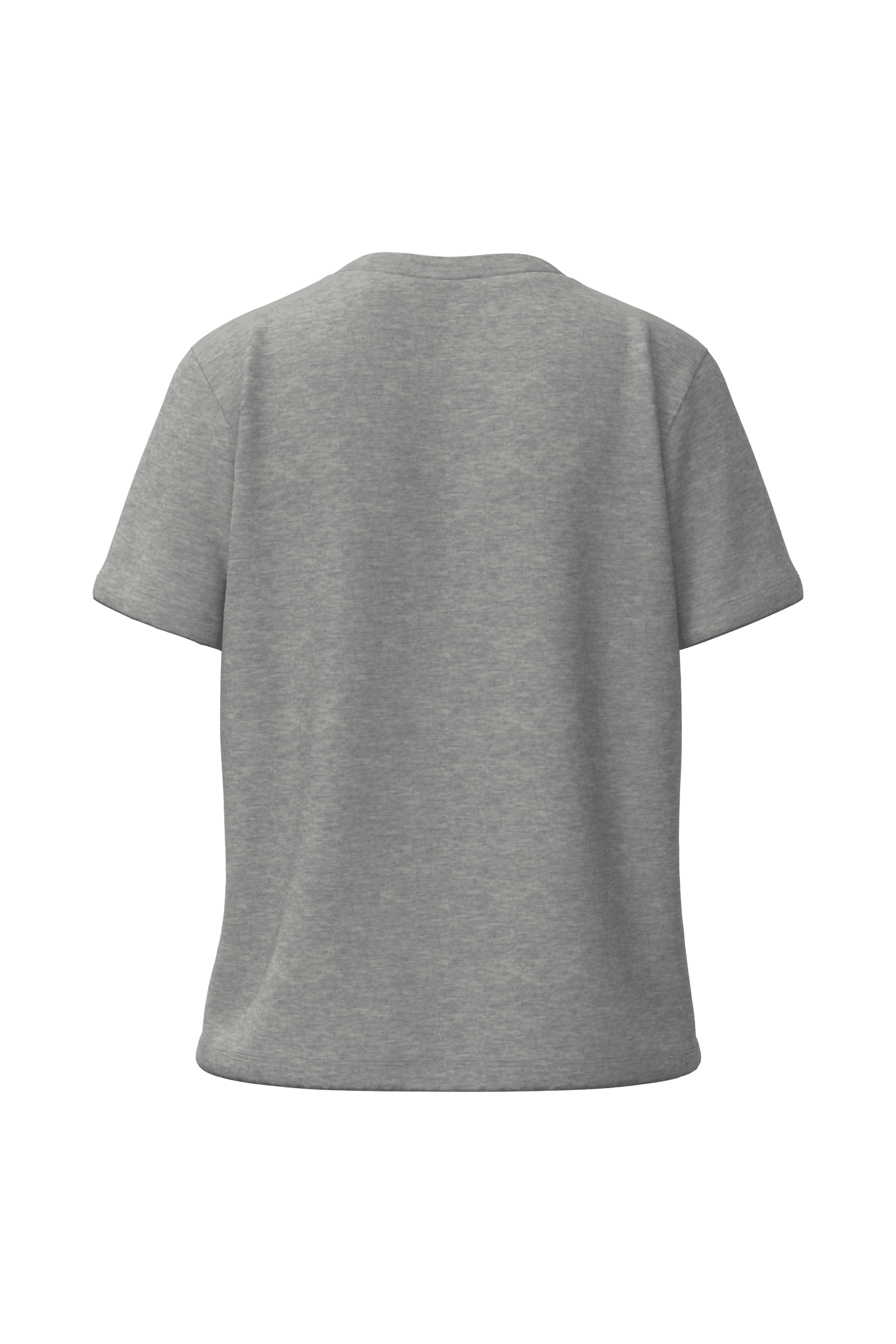 Native Spirit NS365 T-Shirt Moon Grey Heather – Rückseite
