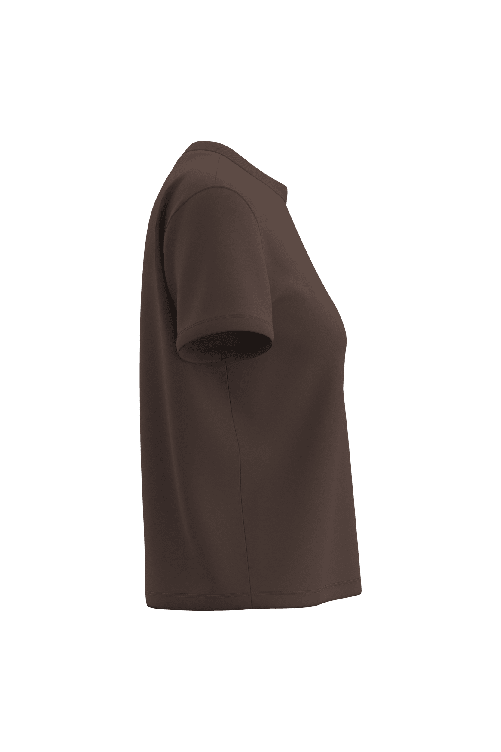 Native Spirit NS365 T-Shirt Deep Chocolate – Seitenansicht