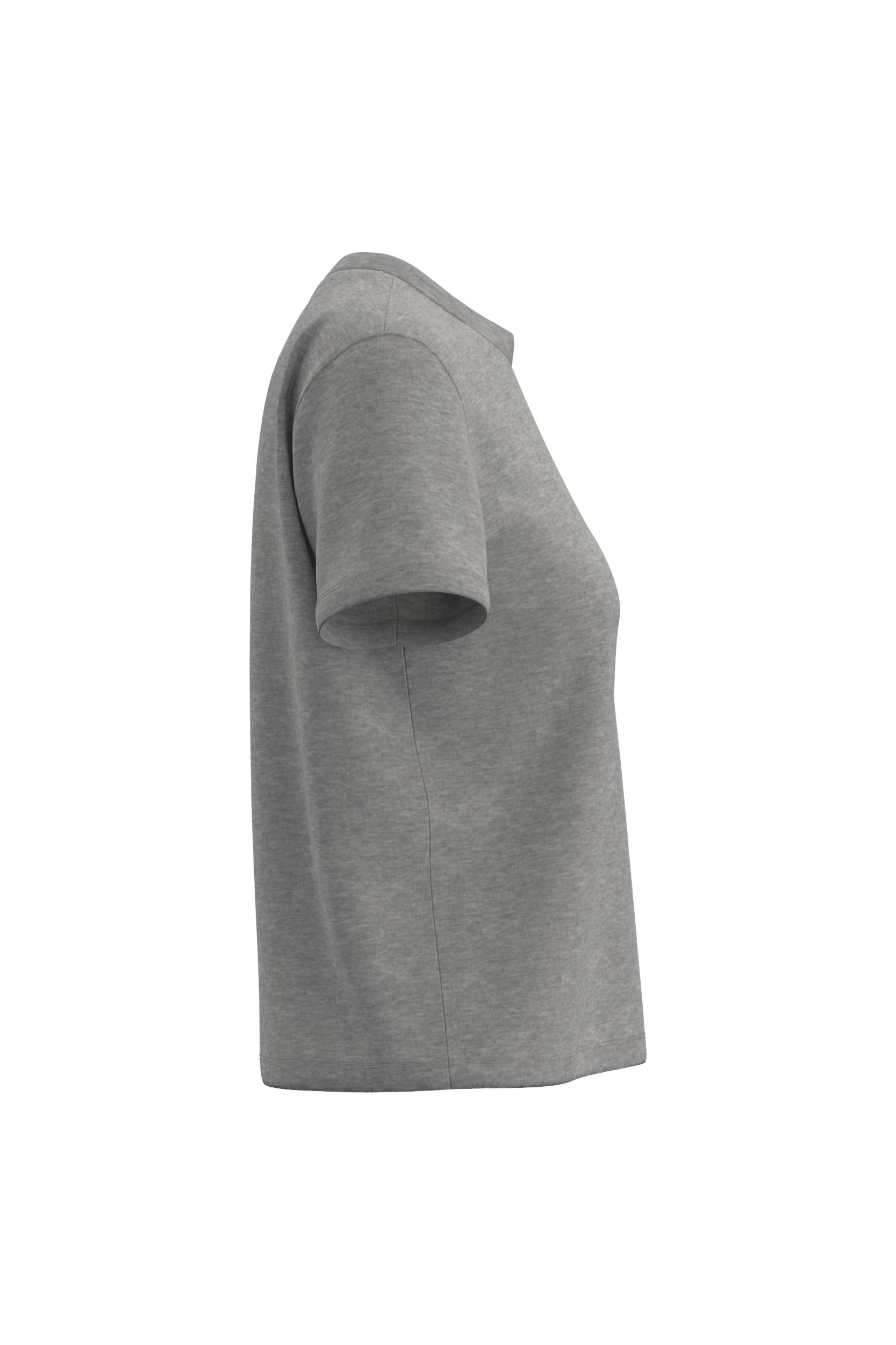 Native Spirit NS365 T-Shirt Moon Grey Heather – Seitenansicht