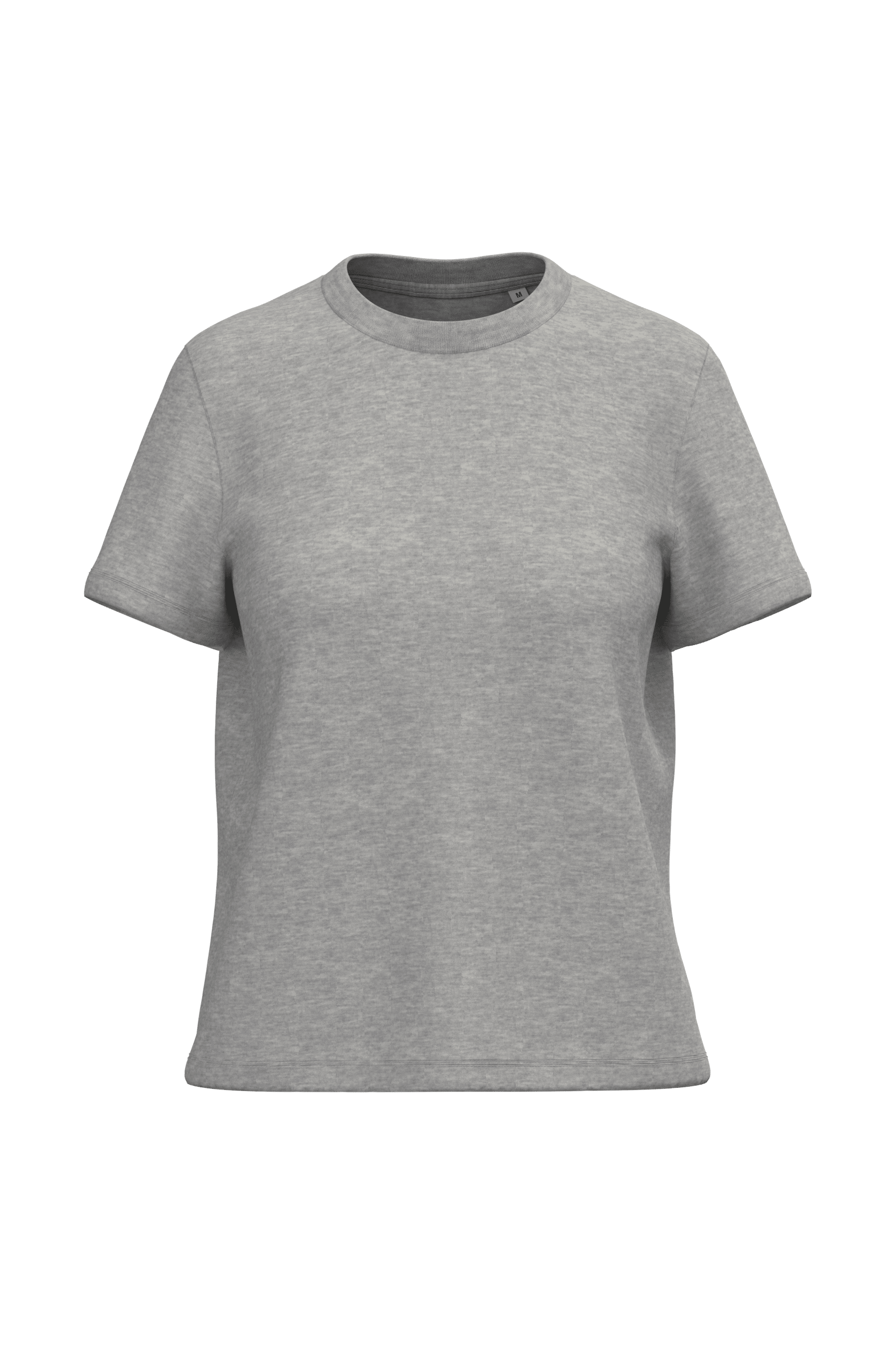 Native Spirit NS365 T-Shirt Moon Grey Heather – Vorderseite