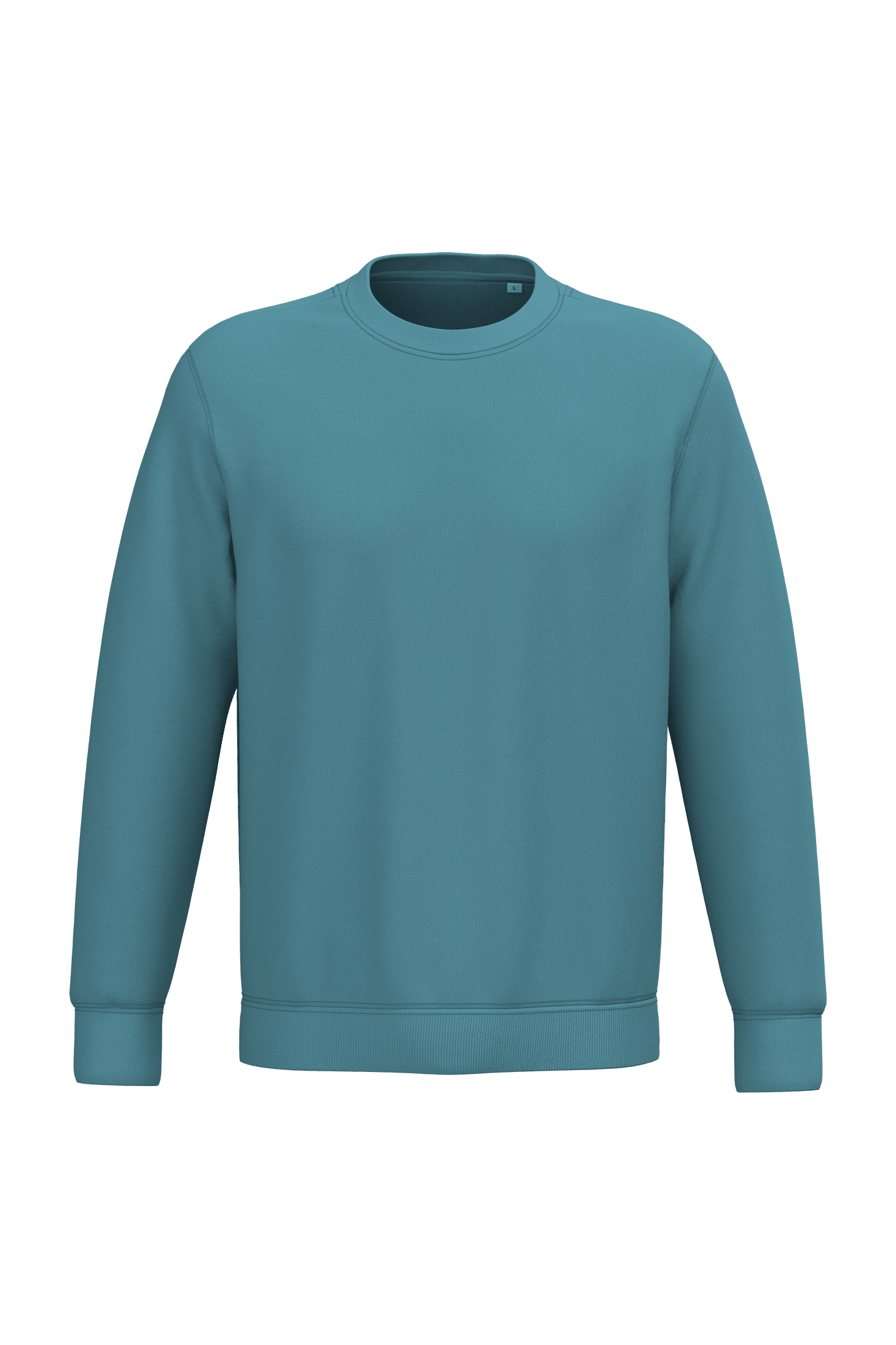 Native Spirit NS400 Bio-Sweatshirt Adriatic Blue – Vorderseite