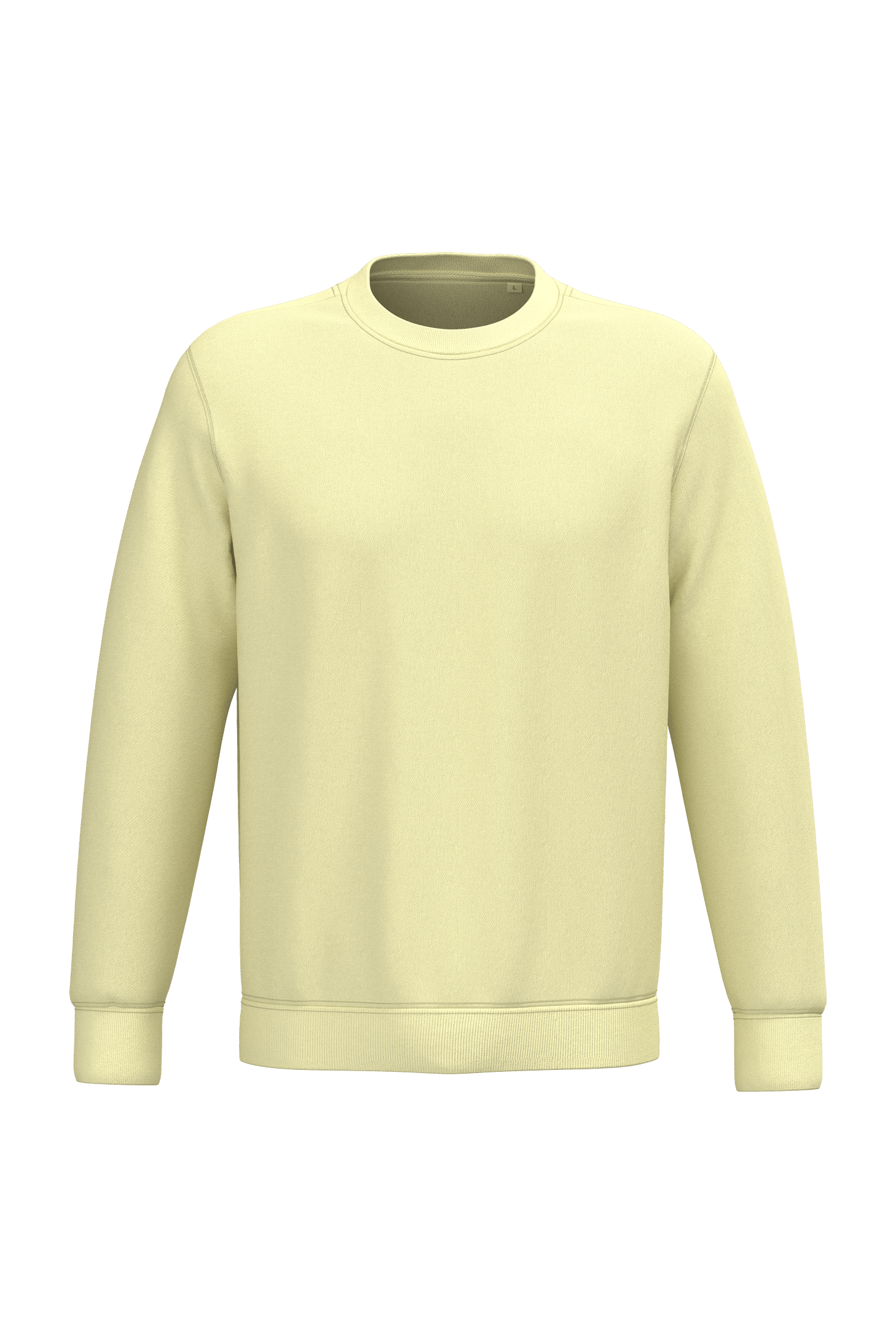 Native Spirit NS400 Bio-Sweatshirt Lemon Citrus – Vorderseite