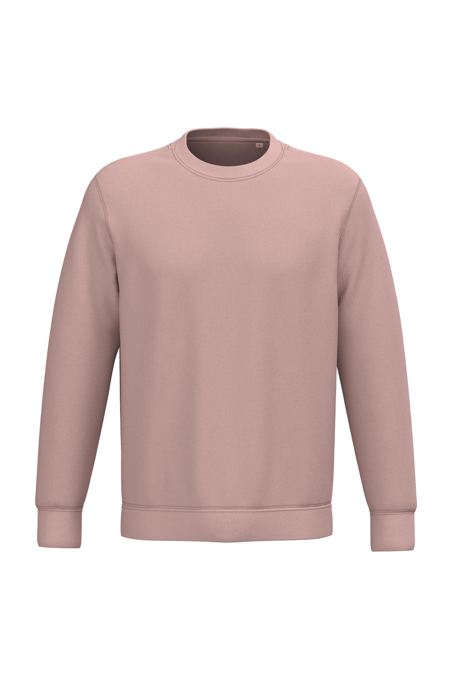 Native Spirit NS400 Bio-Sweatshirt Petal Rose – Vorderseite