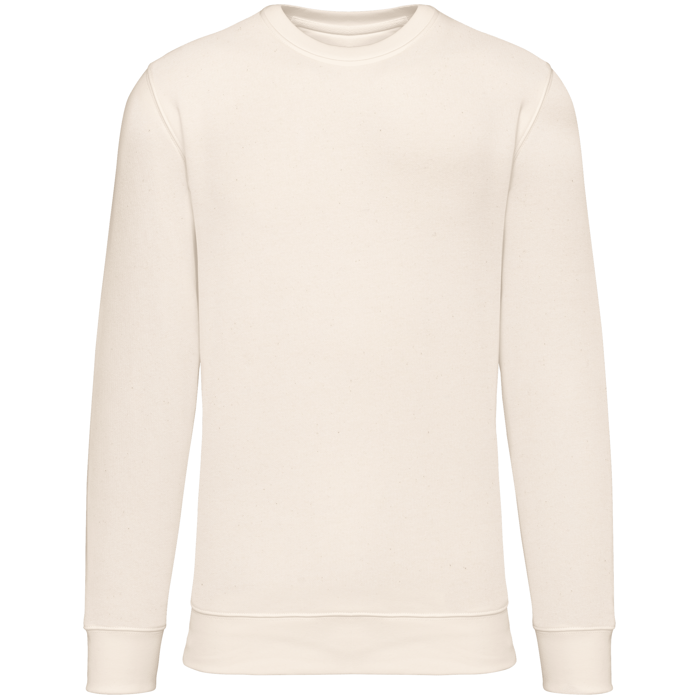Native Spirit NS400 Bio-Sweatshirt Raw Natural – Vorderseite