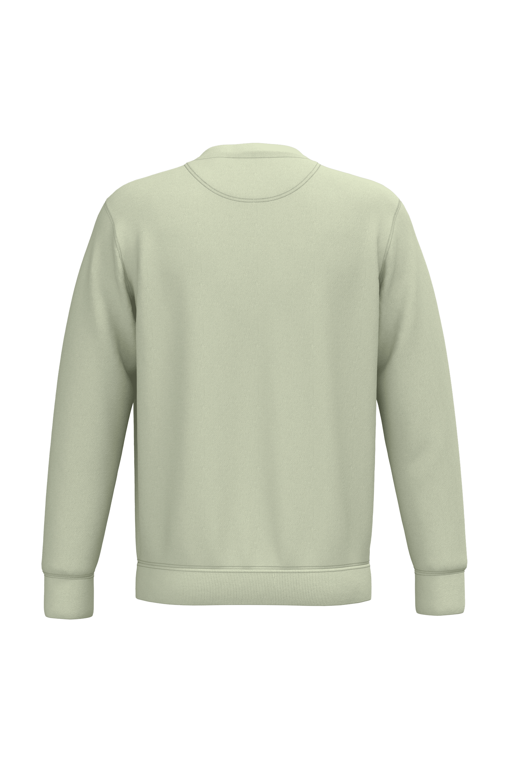 Native Spirit NS400 Bio-Sweatshirt Celadon Green – Rückseite