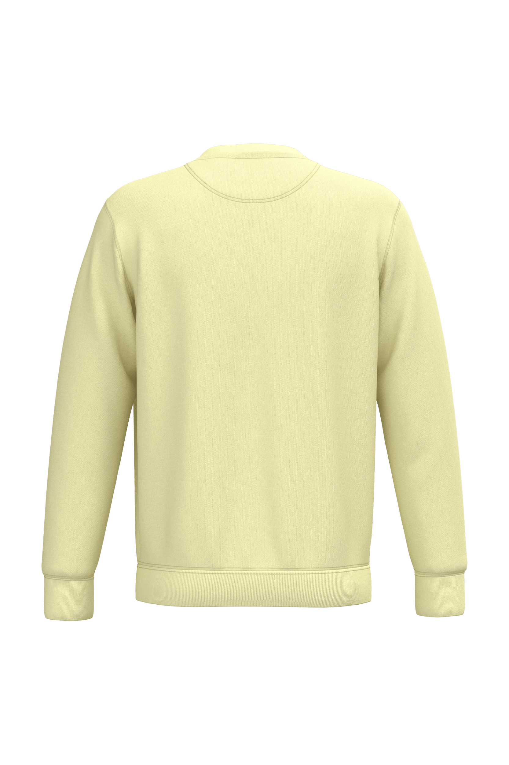 Native Spirit NS400 Bio-Sweatshirt Lemon Citrus – Rückseite