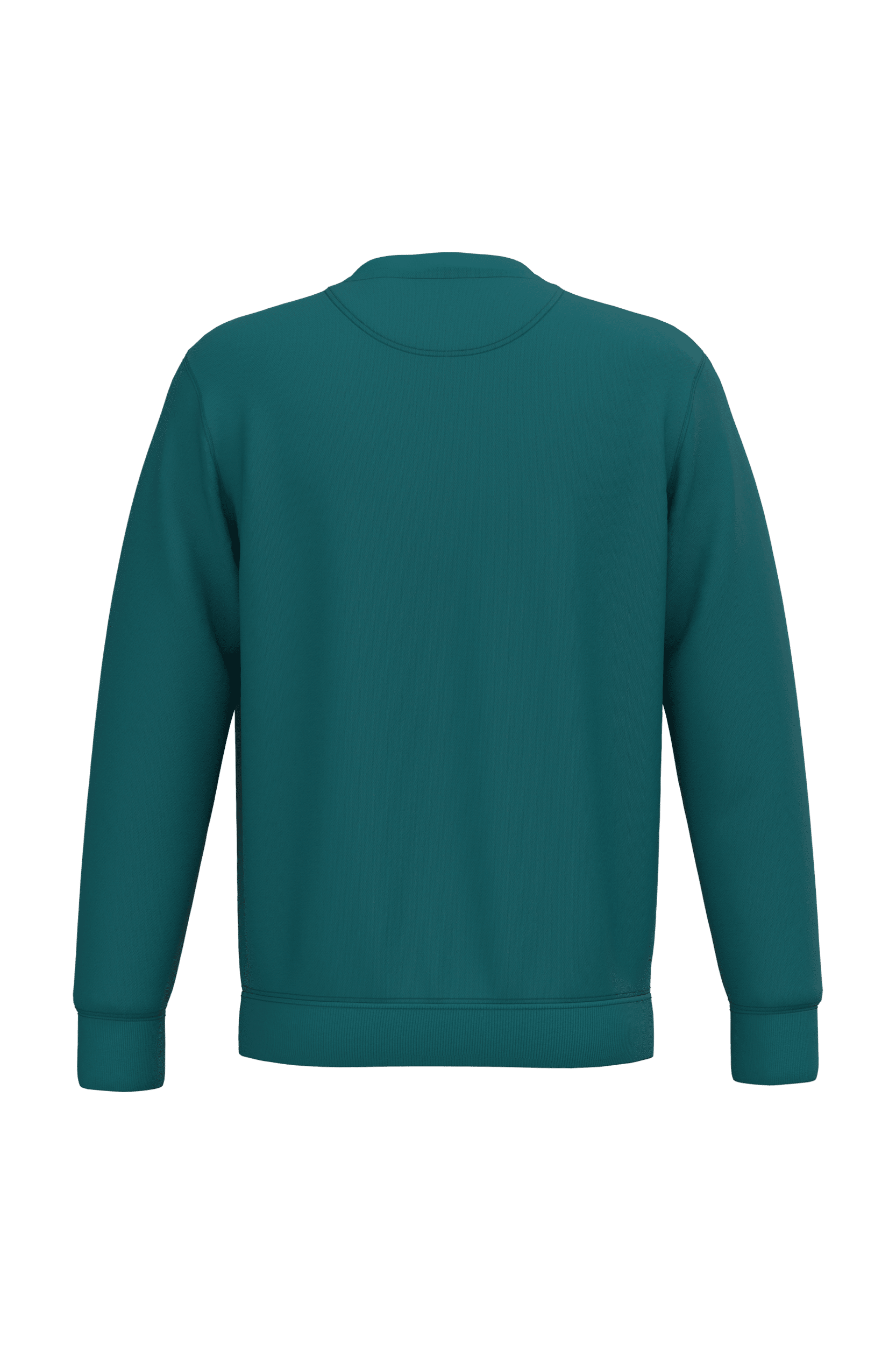 Native Spirit NS400 Bio-Sweatshirt Peacock Green – Rückseite