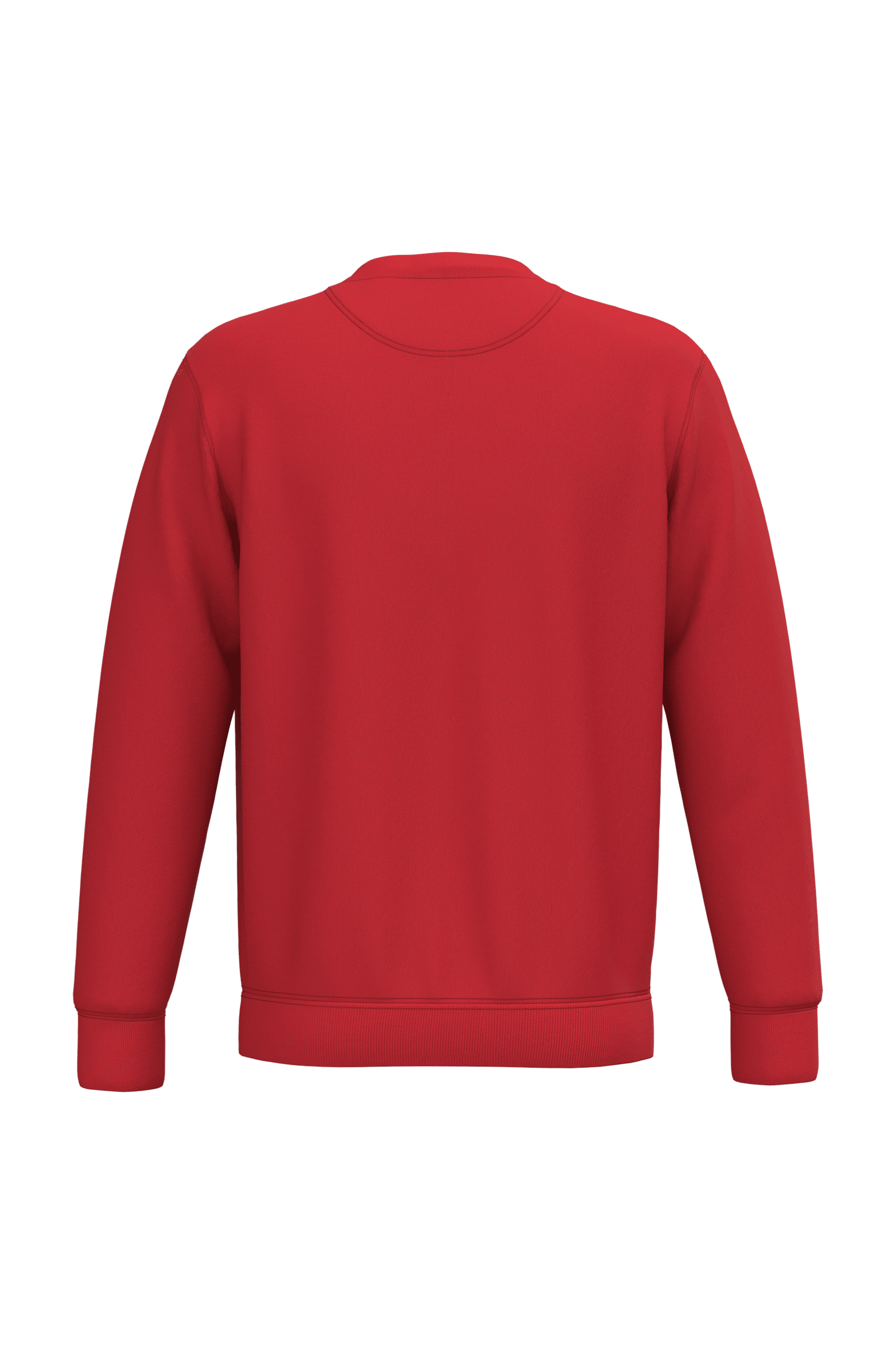 Native Spirit NS400 Bio-Sweatshirt Poppy Red – Rückseite