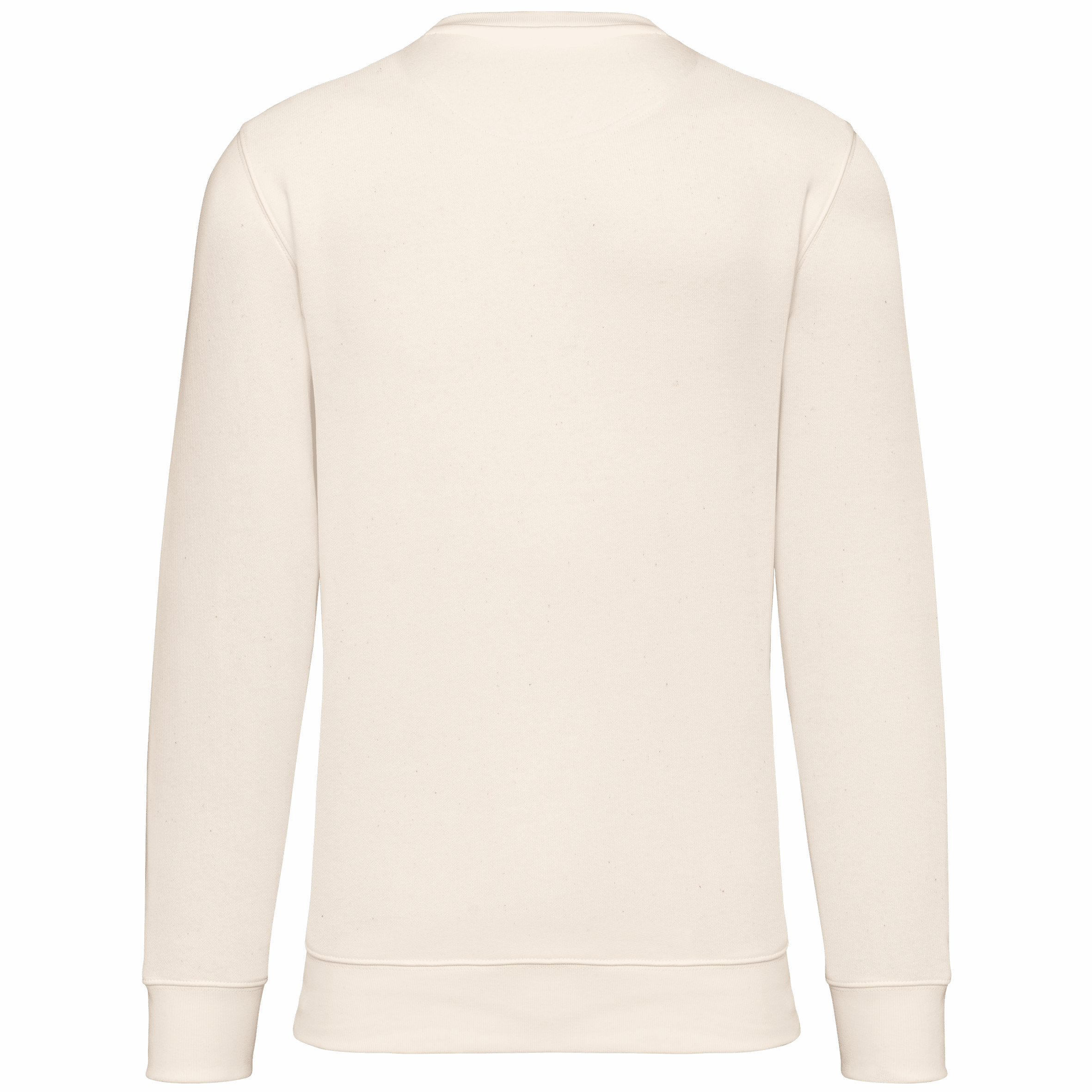 Native Spirit NS400 Bio-Sweatshirt Raw Natural – Rückseite