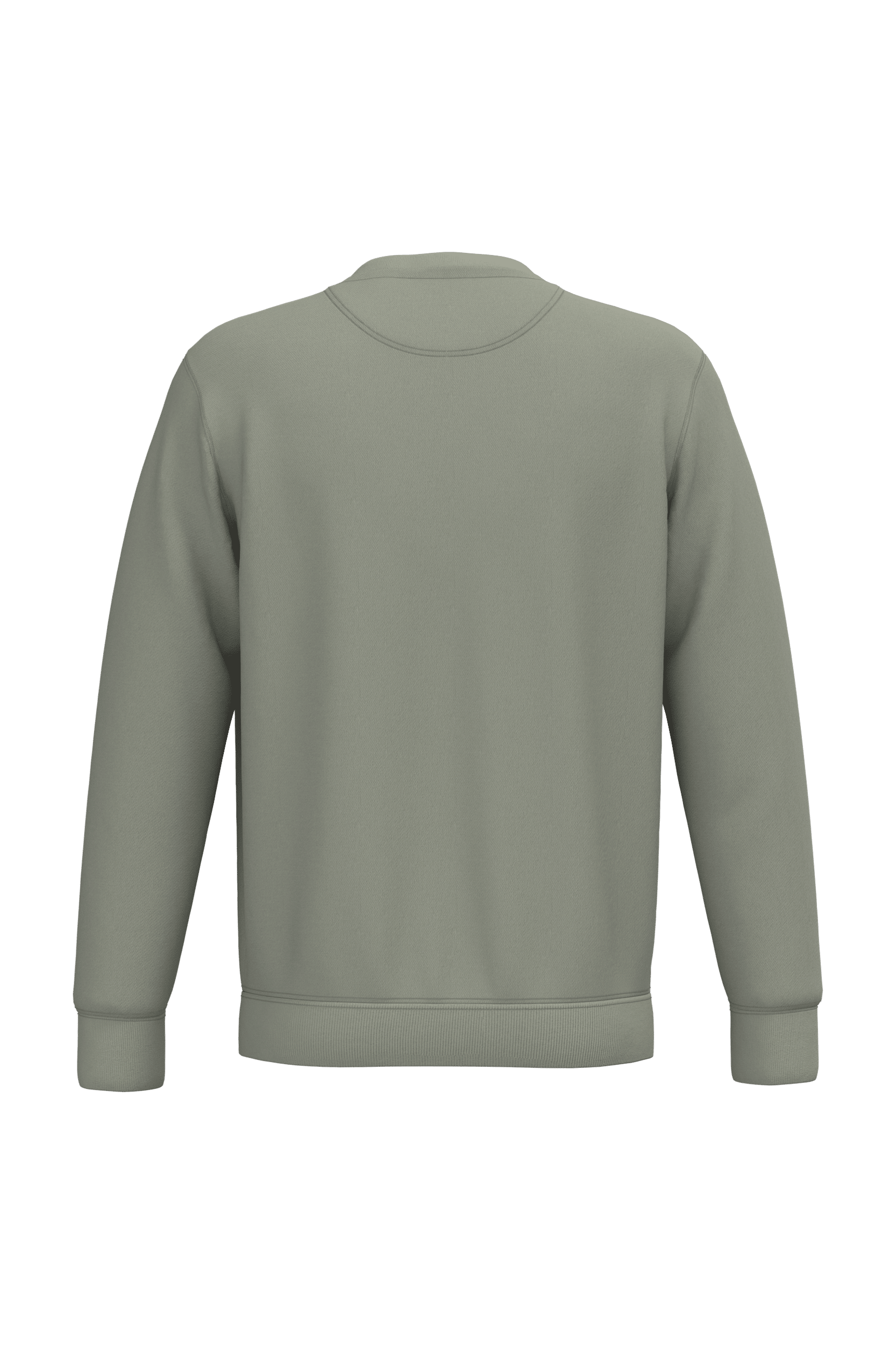 Native Spirit NS400 Bio-Sweatshirt Almond Green – Rückseite