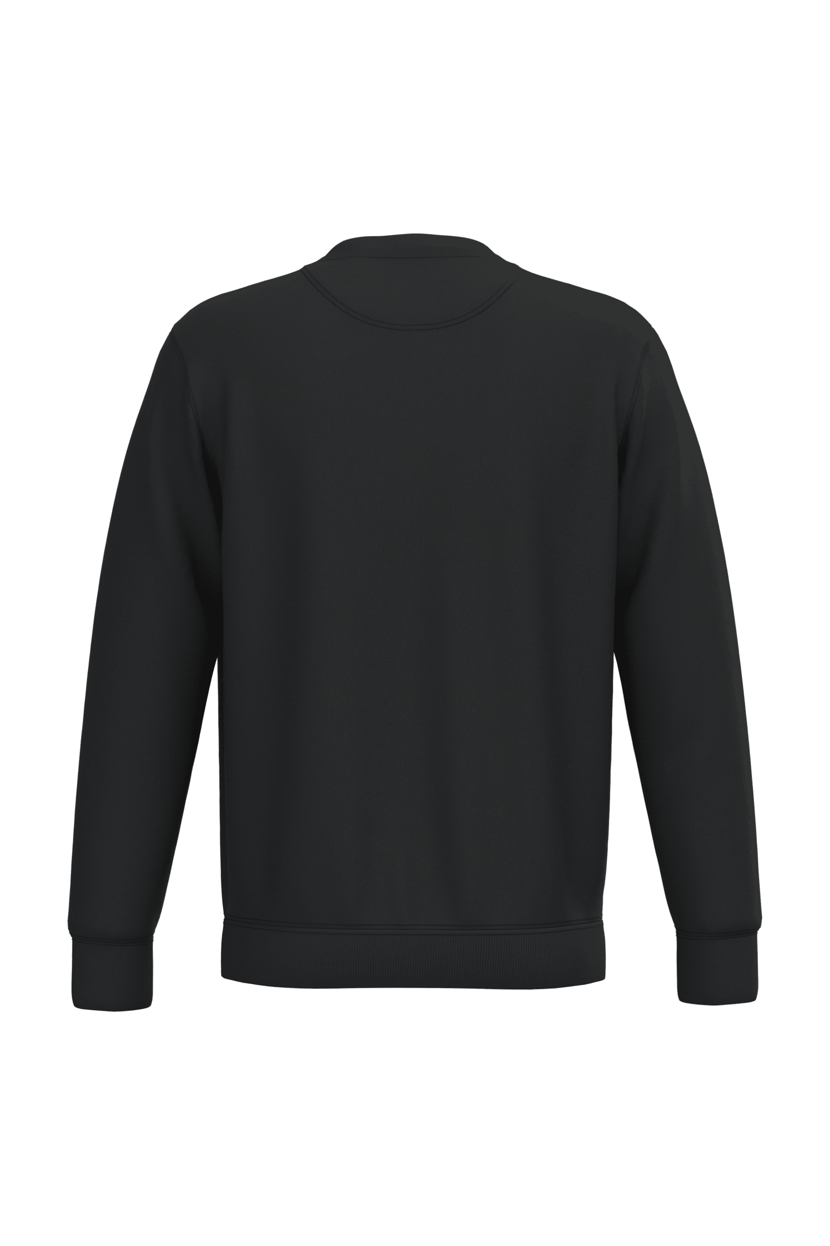 Native Spirit NS400 Bio-Sweatshirt Black – Rückseite