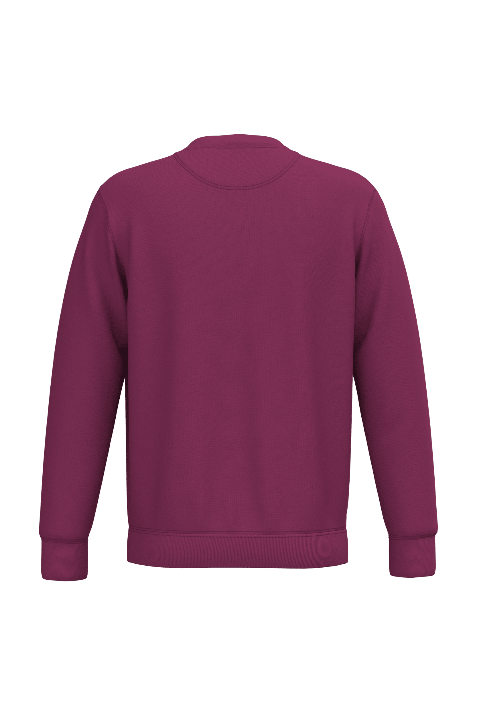 Native Spirit NS400 Bio-Sweatshirt Cherry Purple – Rückseite