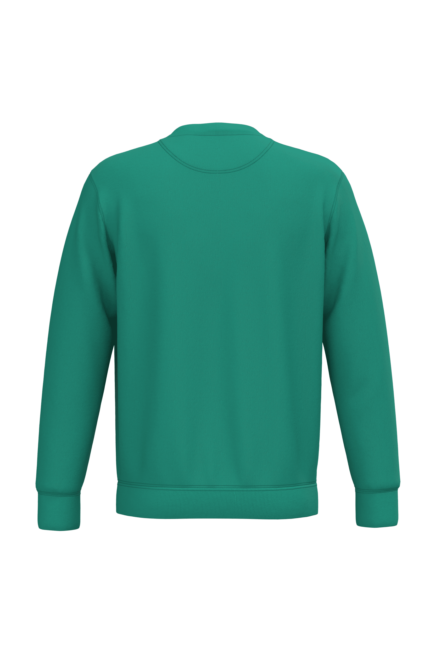 Native Spirit NS400 Bio-Sweatshirt Gemstone Green – Rückseite