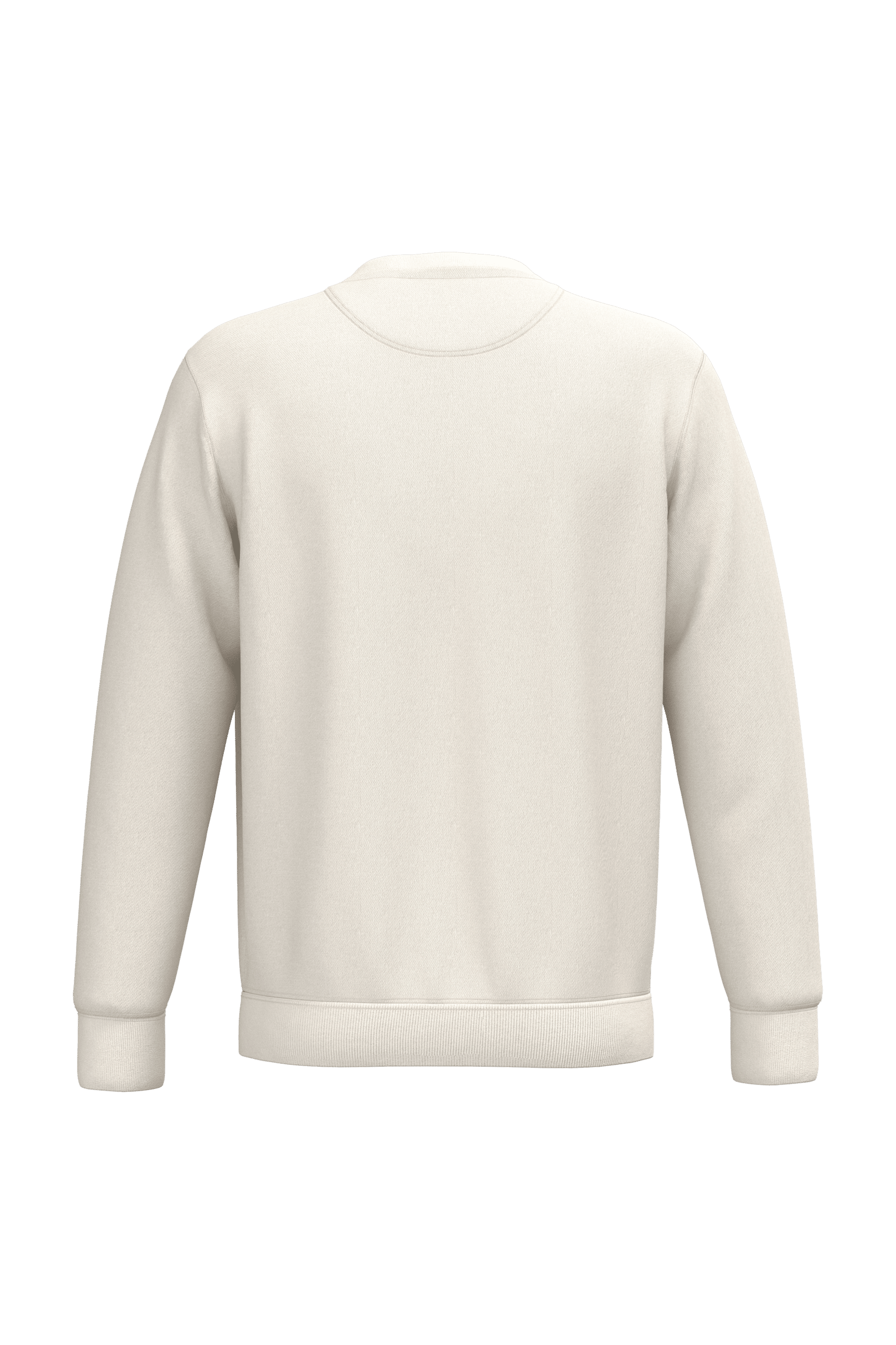 Native Spirit NS400 Bio-Sweatshirt Ivory – Rückseite