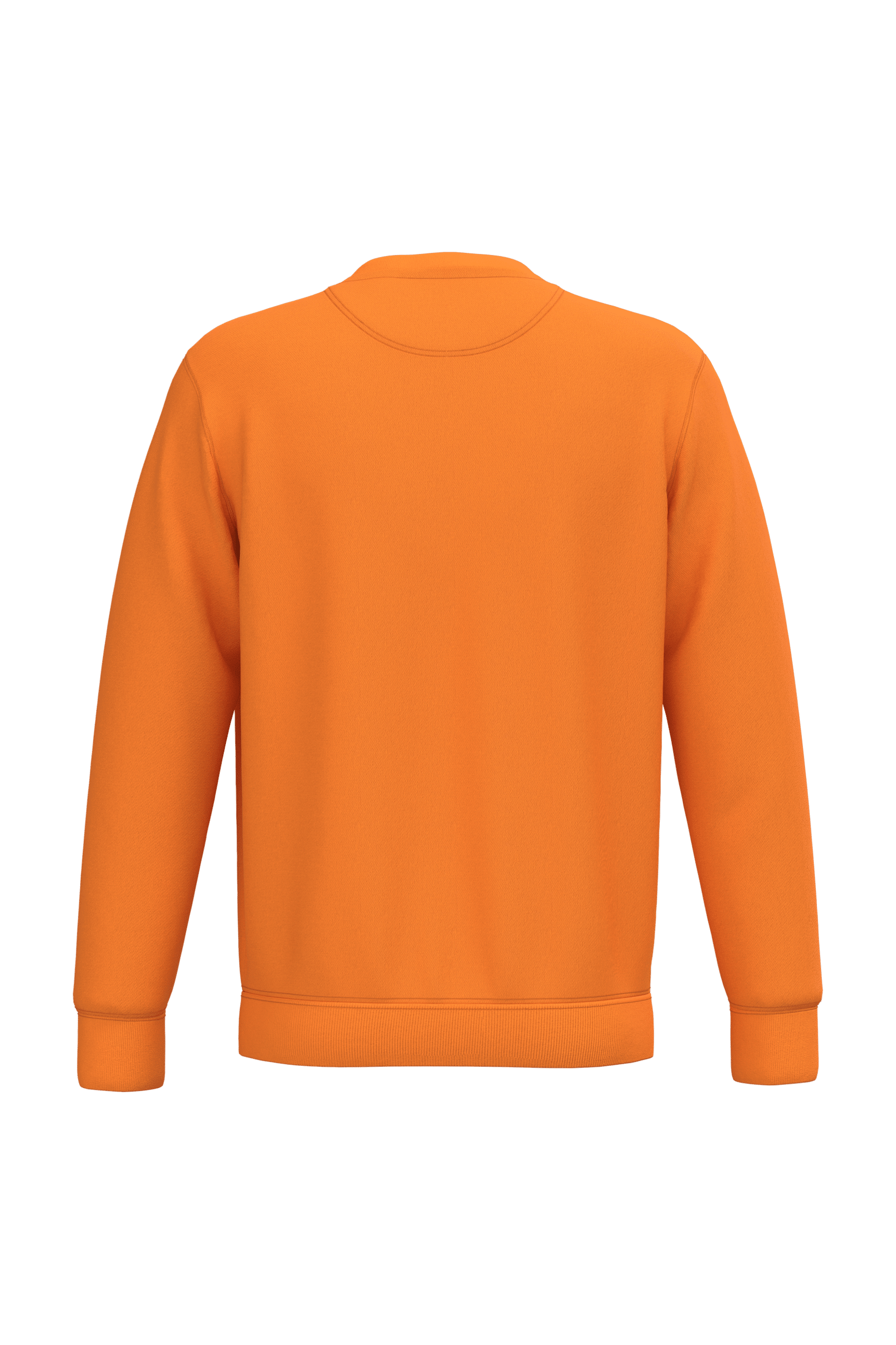Native Spirit NS400 Bio-Sweatshirt Tangerine – Rückseite