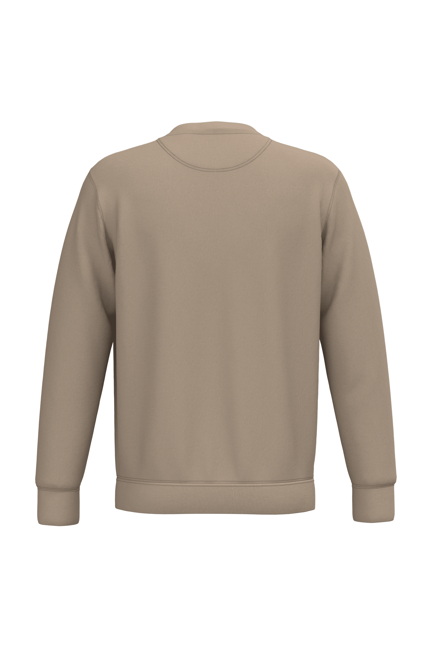 Native Spirit NS400 Bio-Sweatshirt Wet Sand – Rückseite