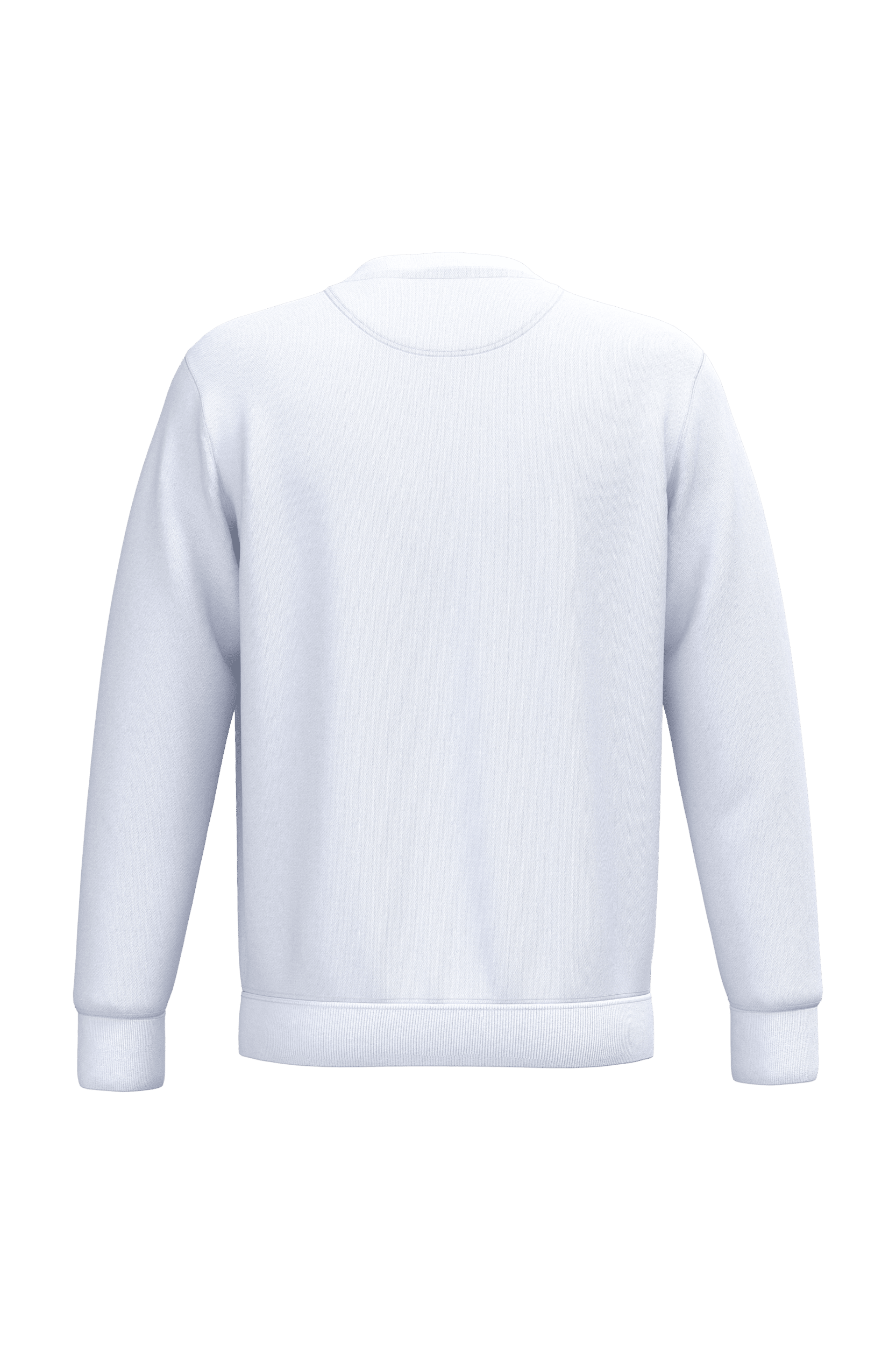 Native Spirit NS400 Bio-Sweatshirt White – Rückseite