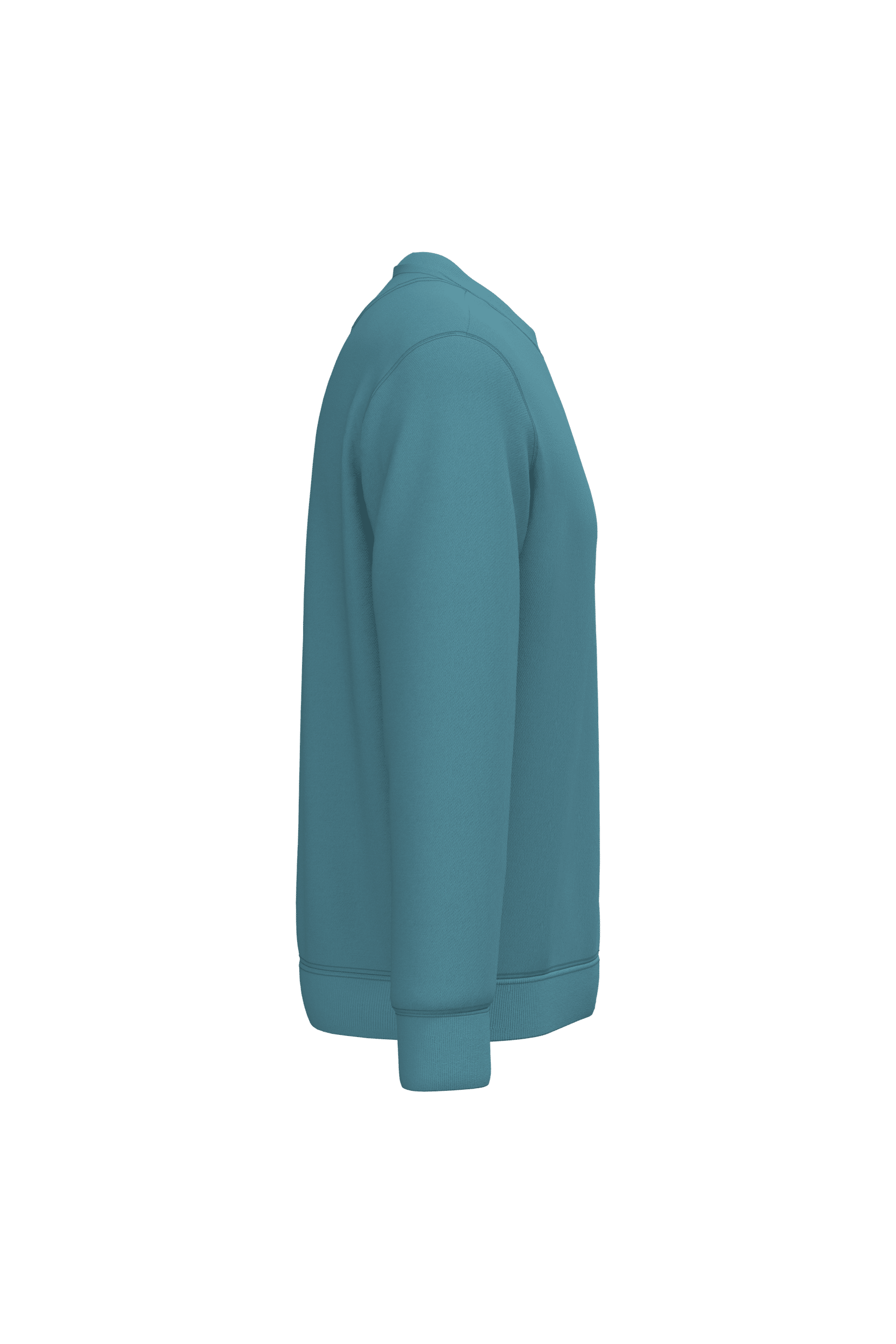Native Spirit NS400 Bio-Sweatshirt Adriatic Blue – Seitenansicht